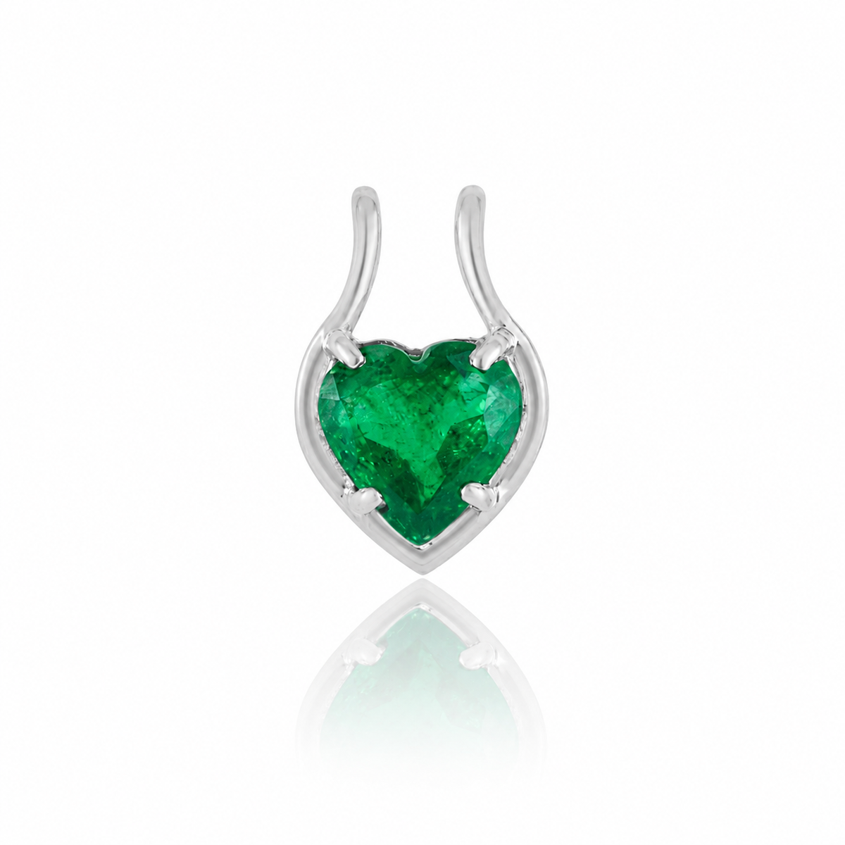 Emerald Heart Pendant