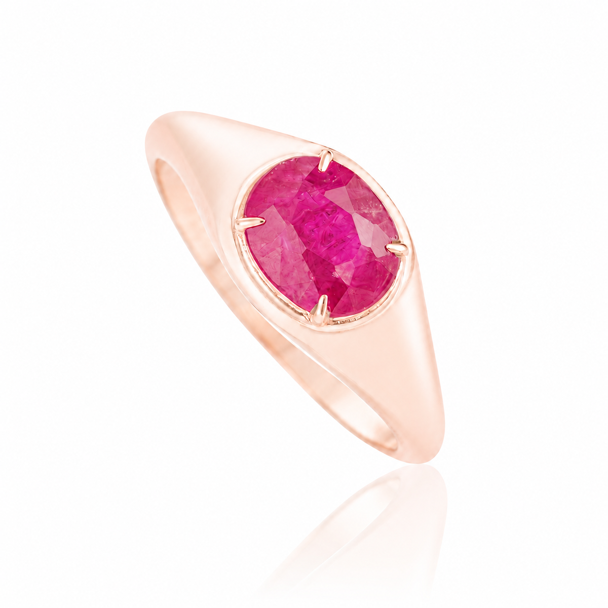 Ruby Signet Ring
