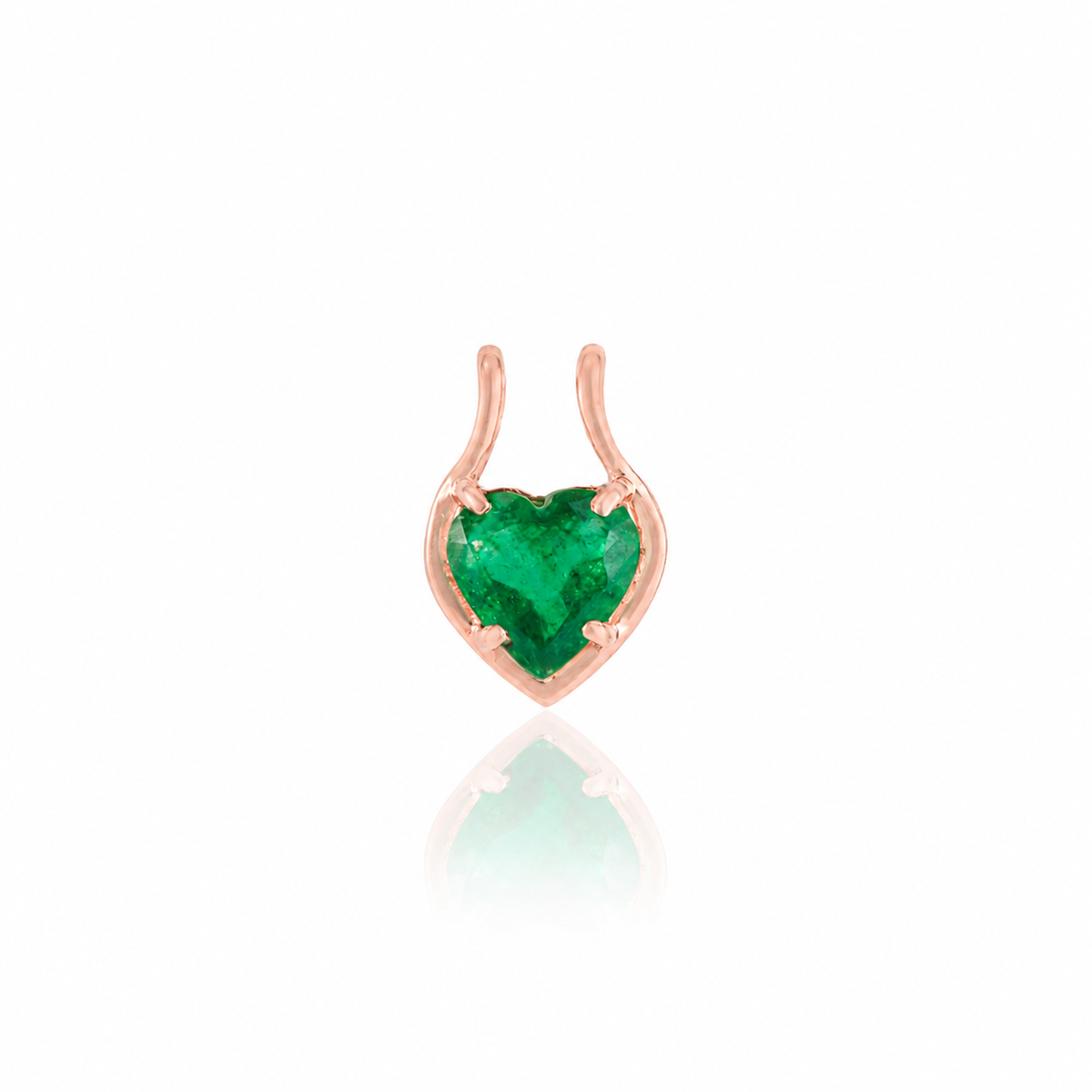 Emerald Heart Pendant