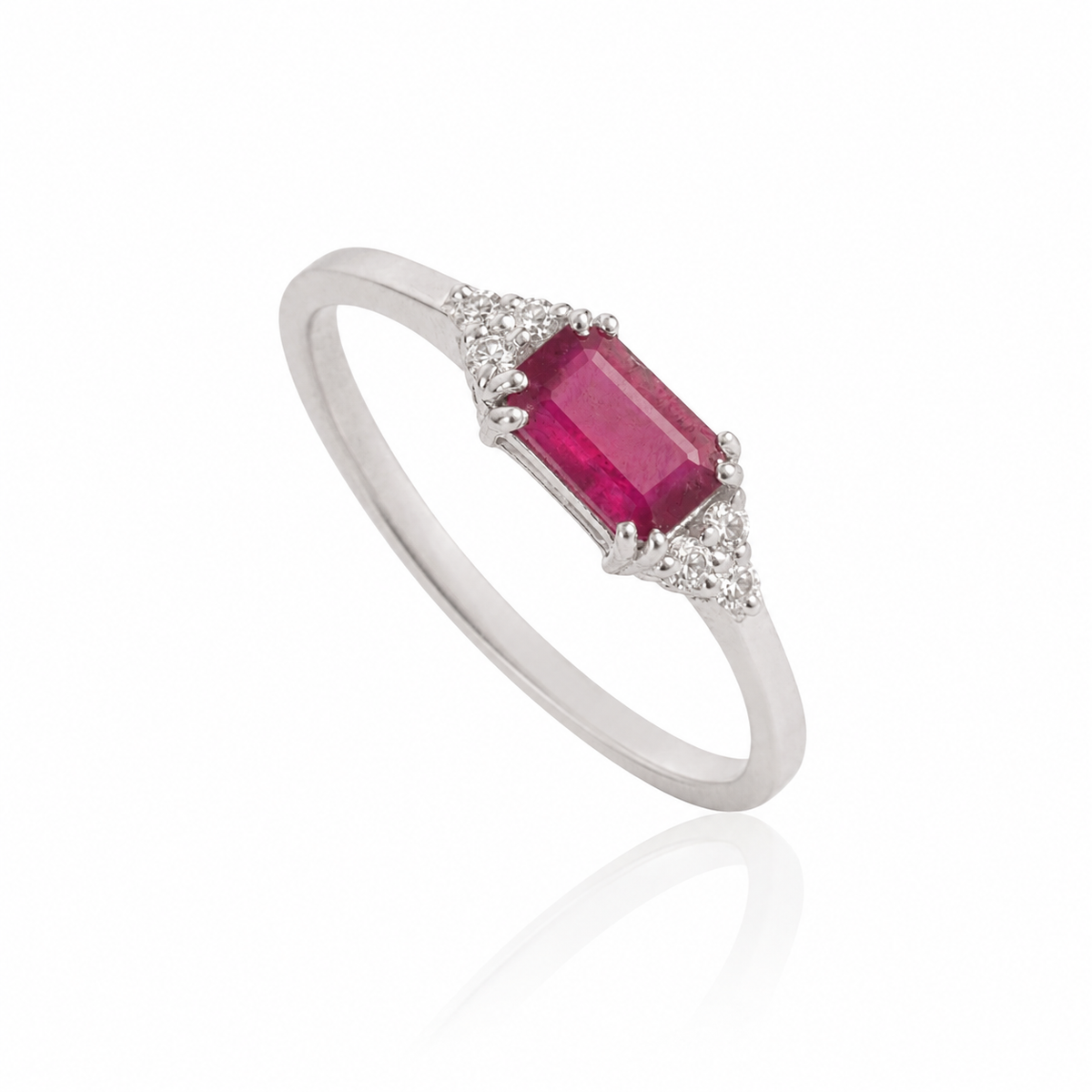 Ruby Diamond Ring