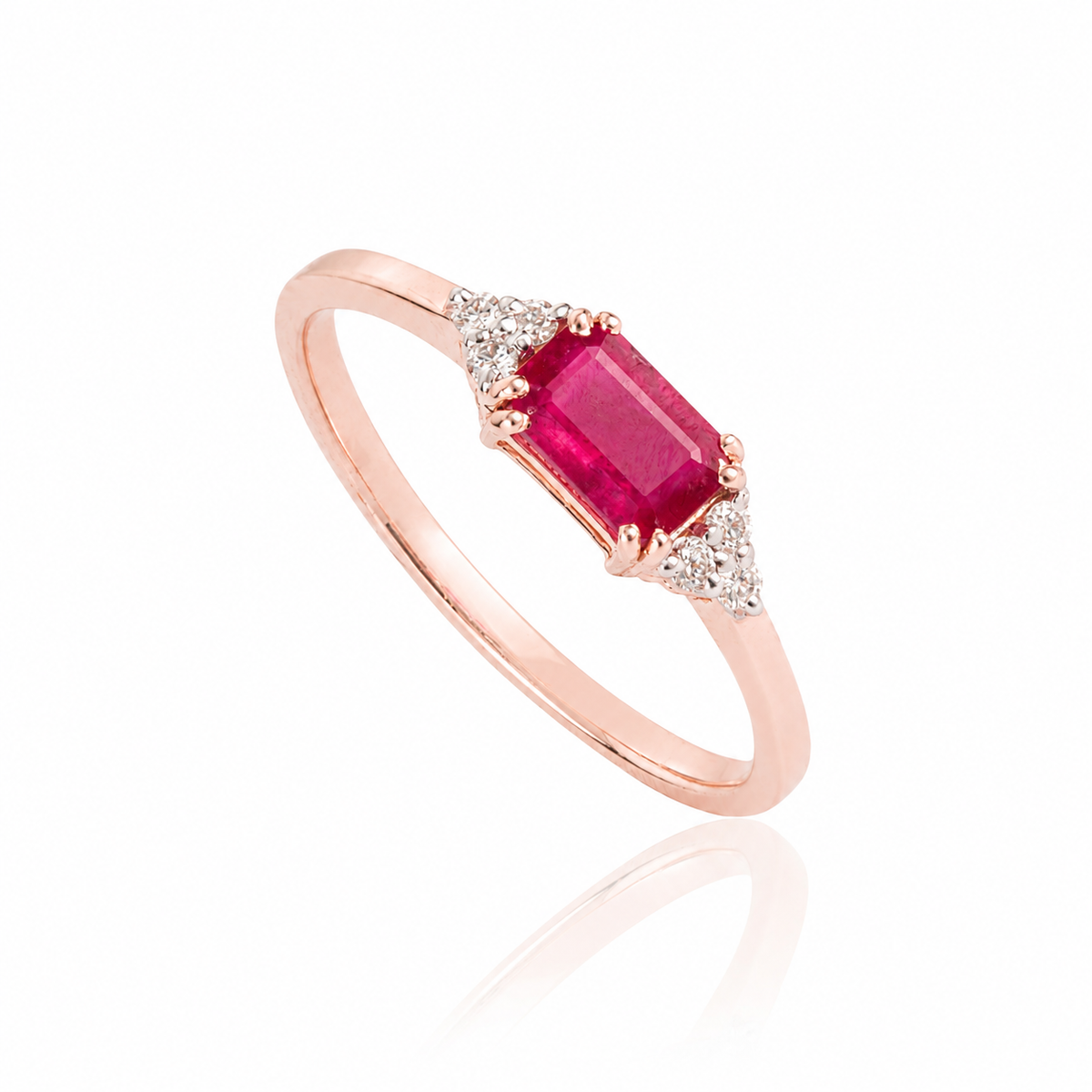 Ruby Diamond Ring