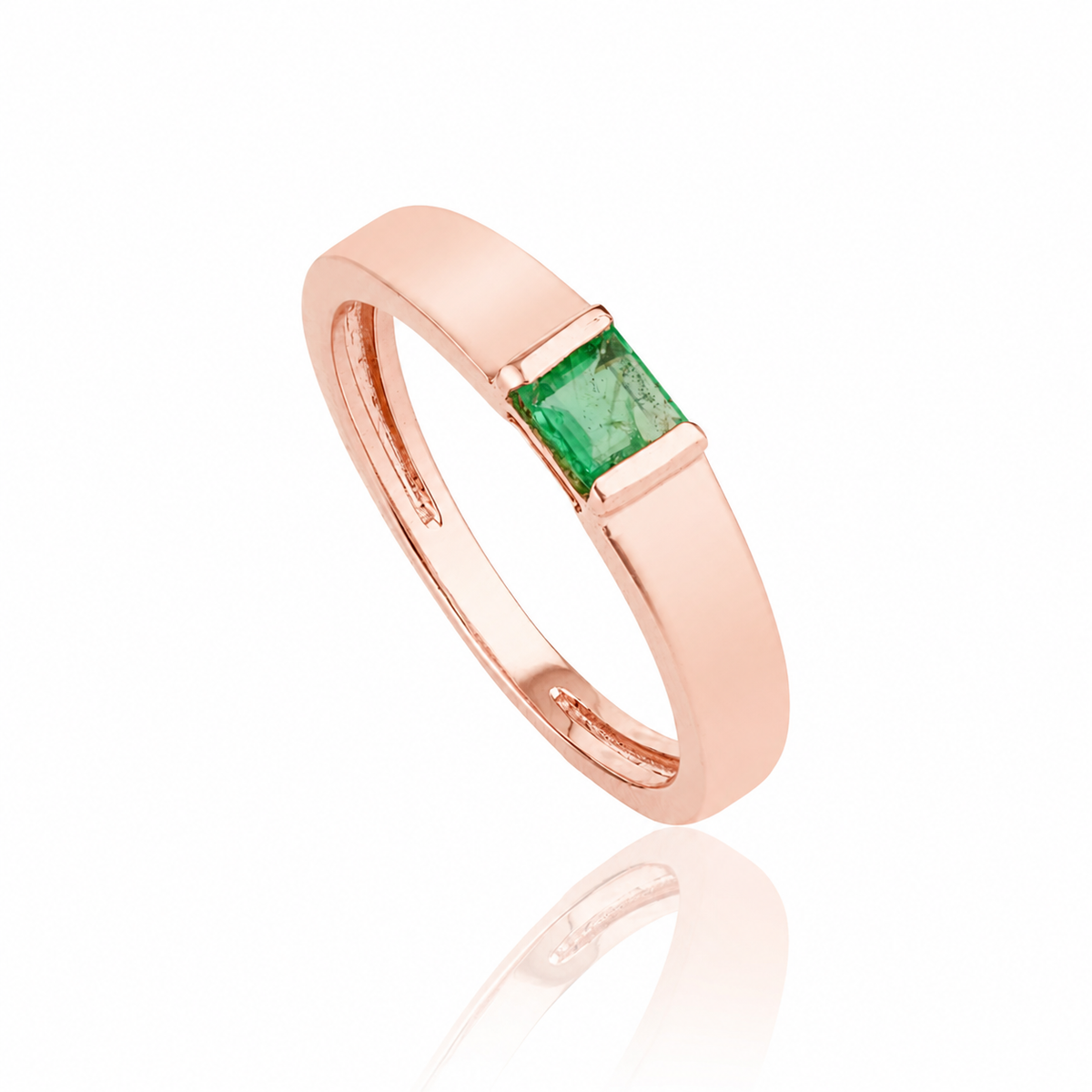 Emerald Signet Ring