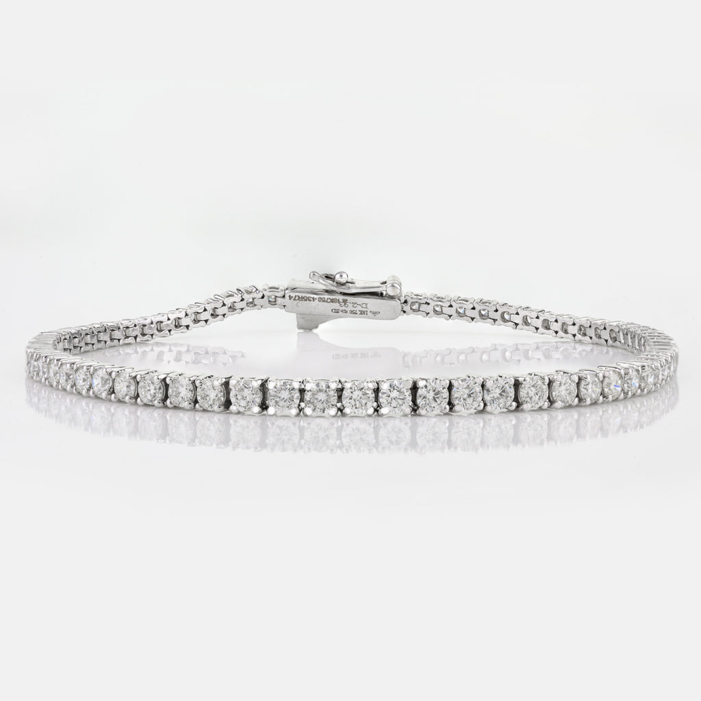 18K Gold Diamond Bracelet