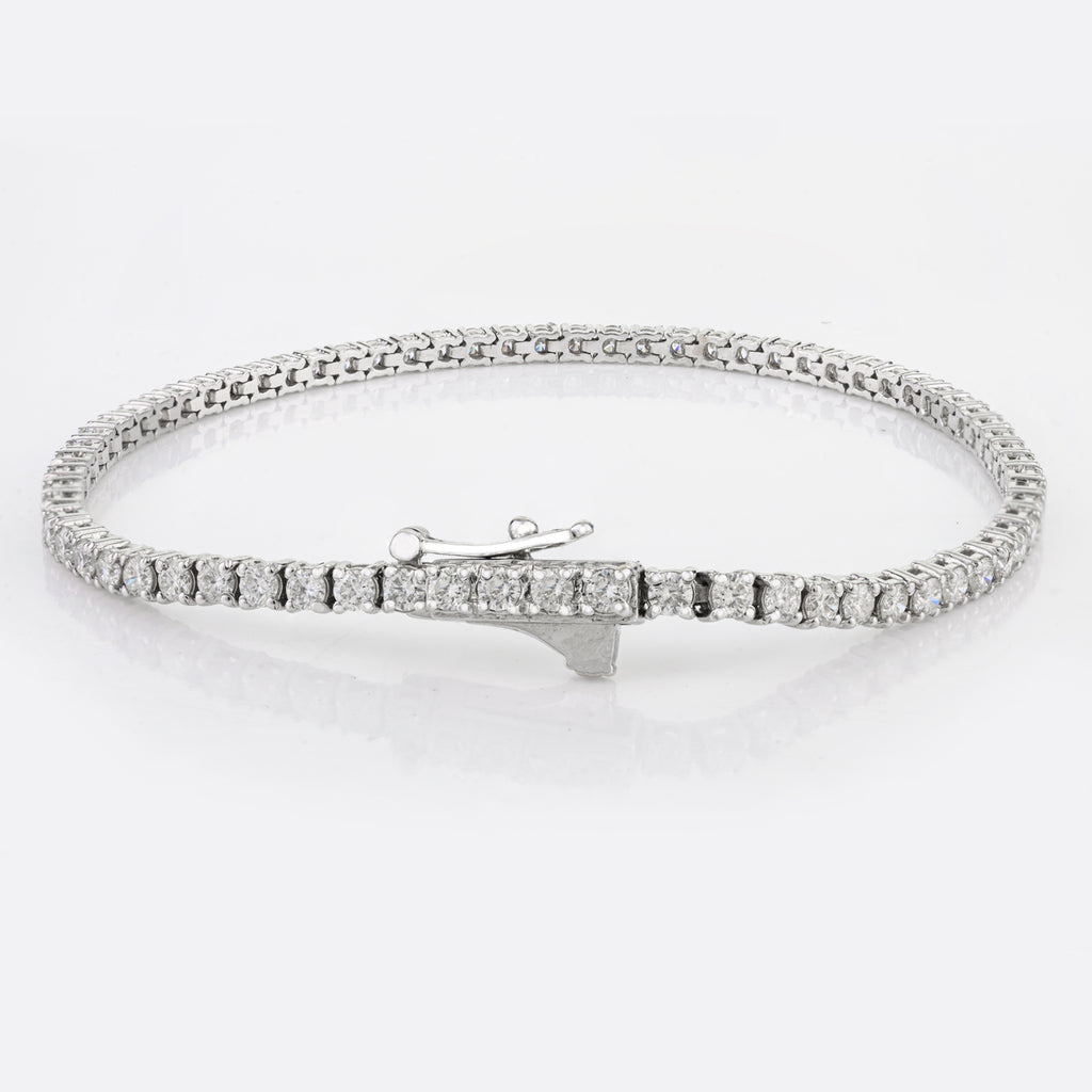 18K Gold Diamond Bracelet