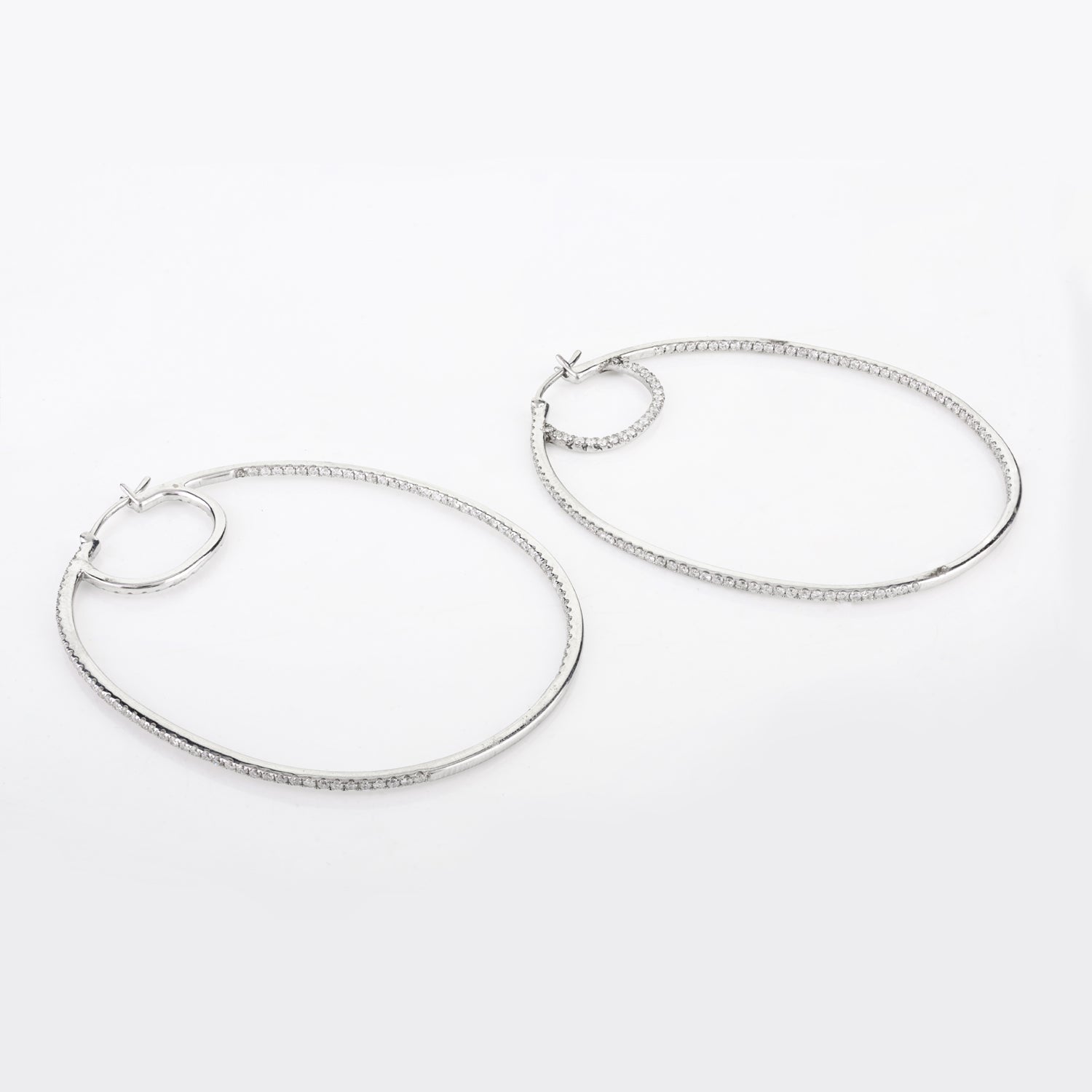 Diamond 18K Gold Earring