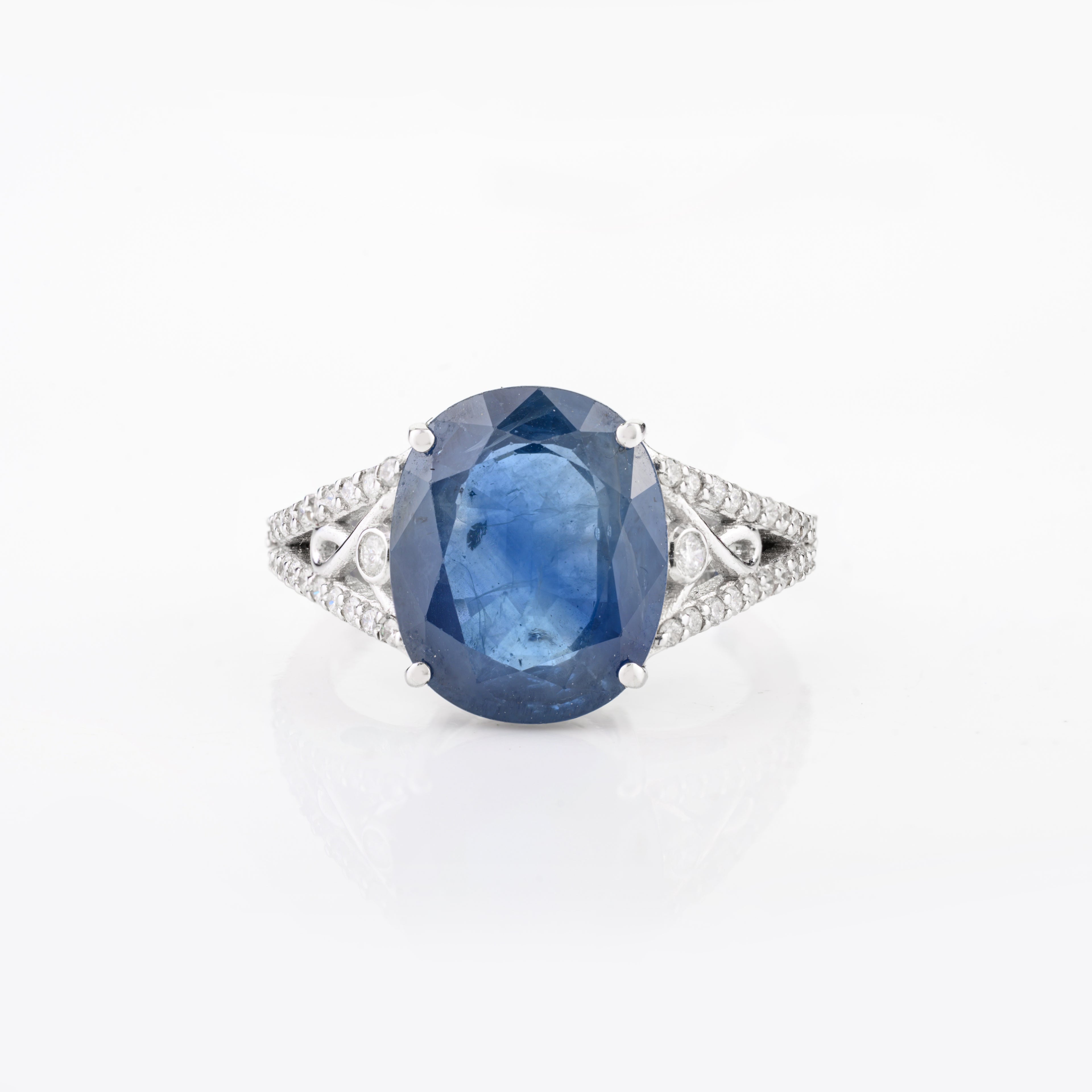 Blue Sapphire Ring