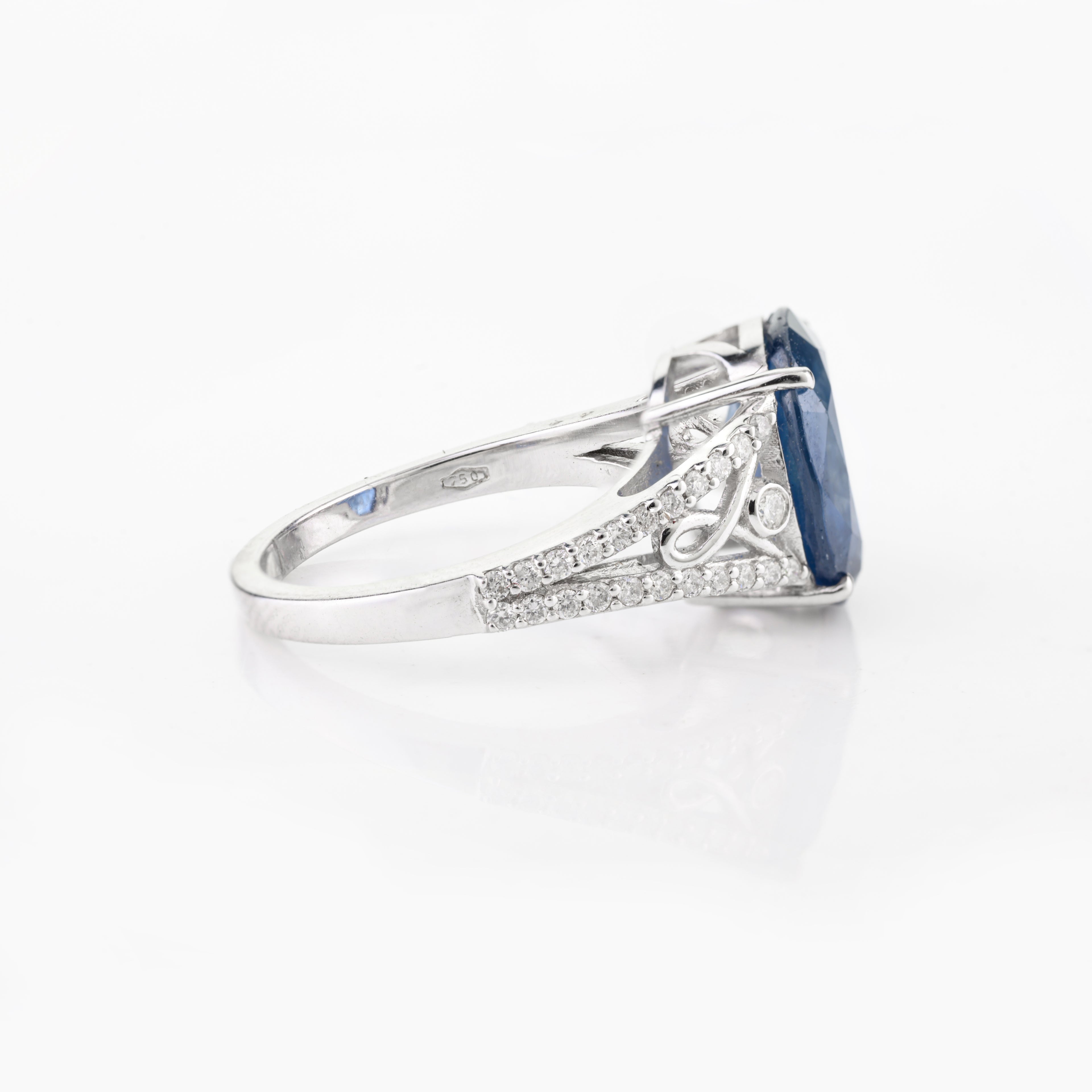 Blue Sapphire Ring