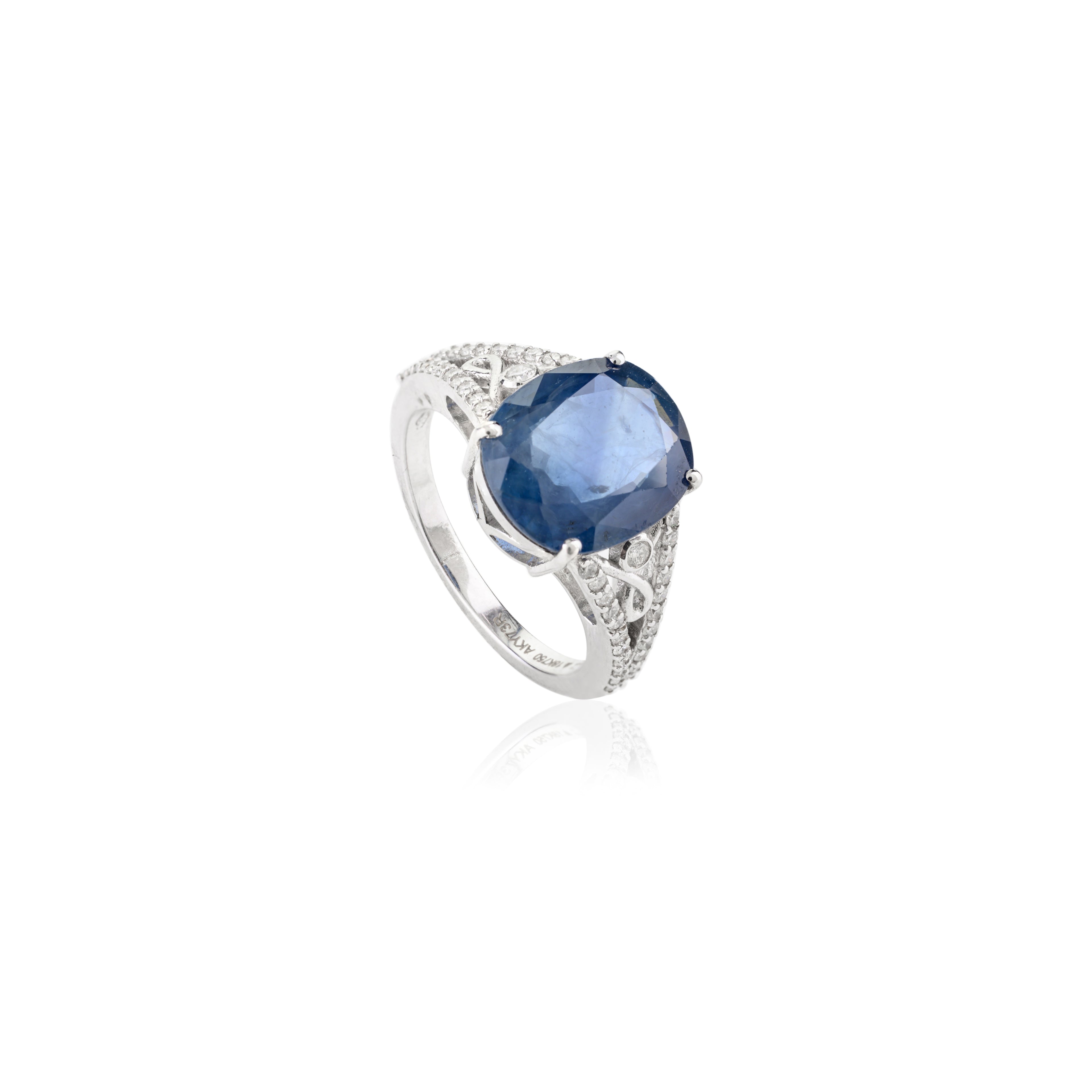 Blue Sapphire Ring