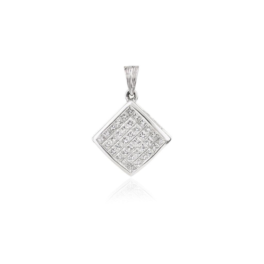 18K Gold Diamond Necklace