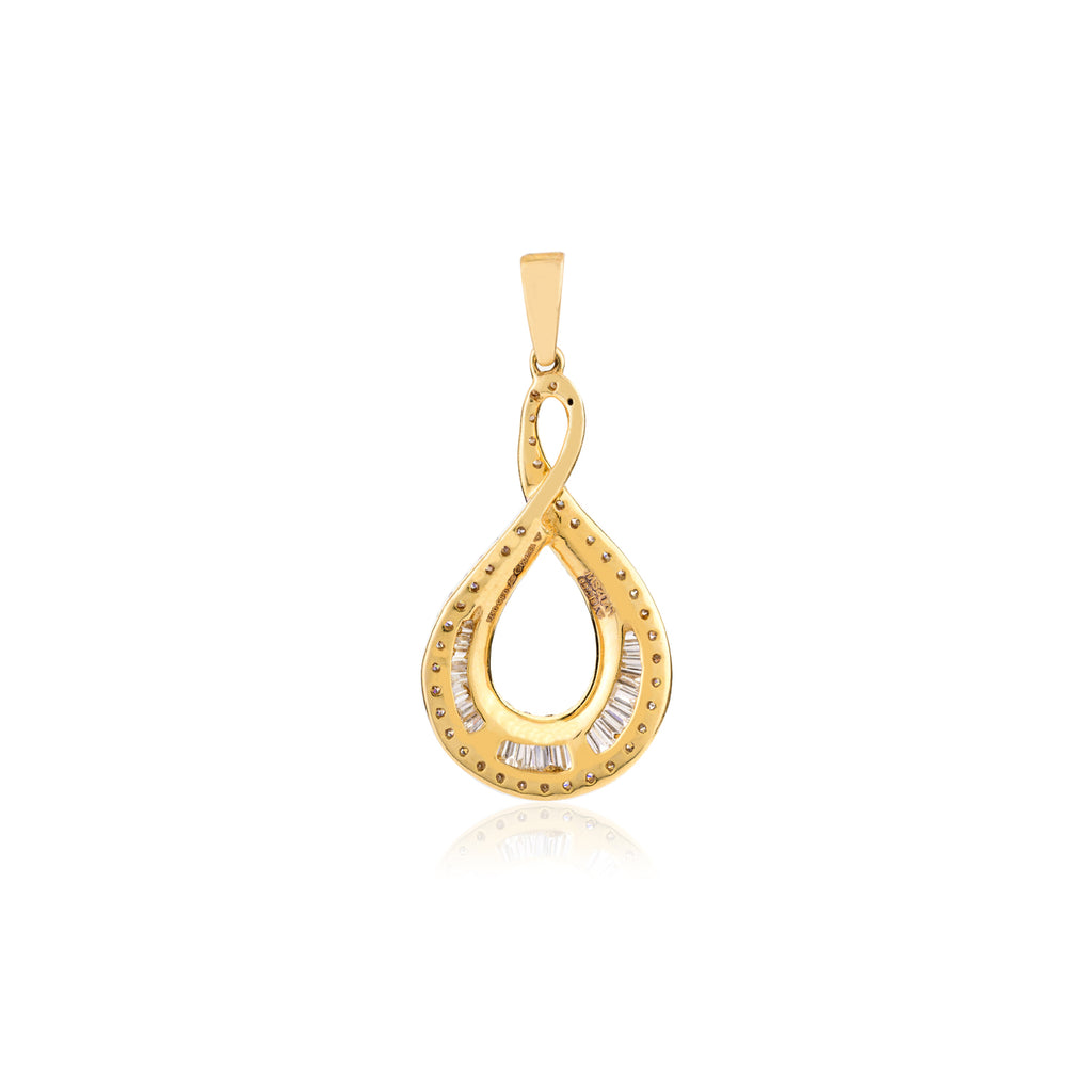 18K Gold Diamond Necklace