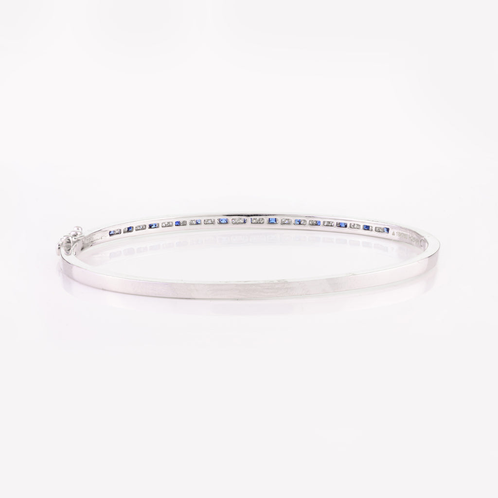 Diamond Sapphire Bangle / Bracelet