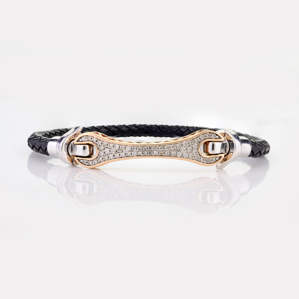 Diamond 18K gold Designer Bracelet