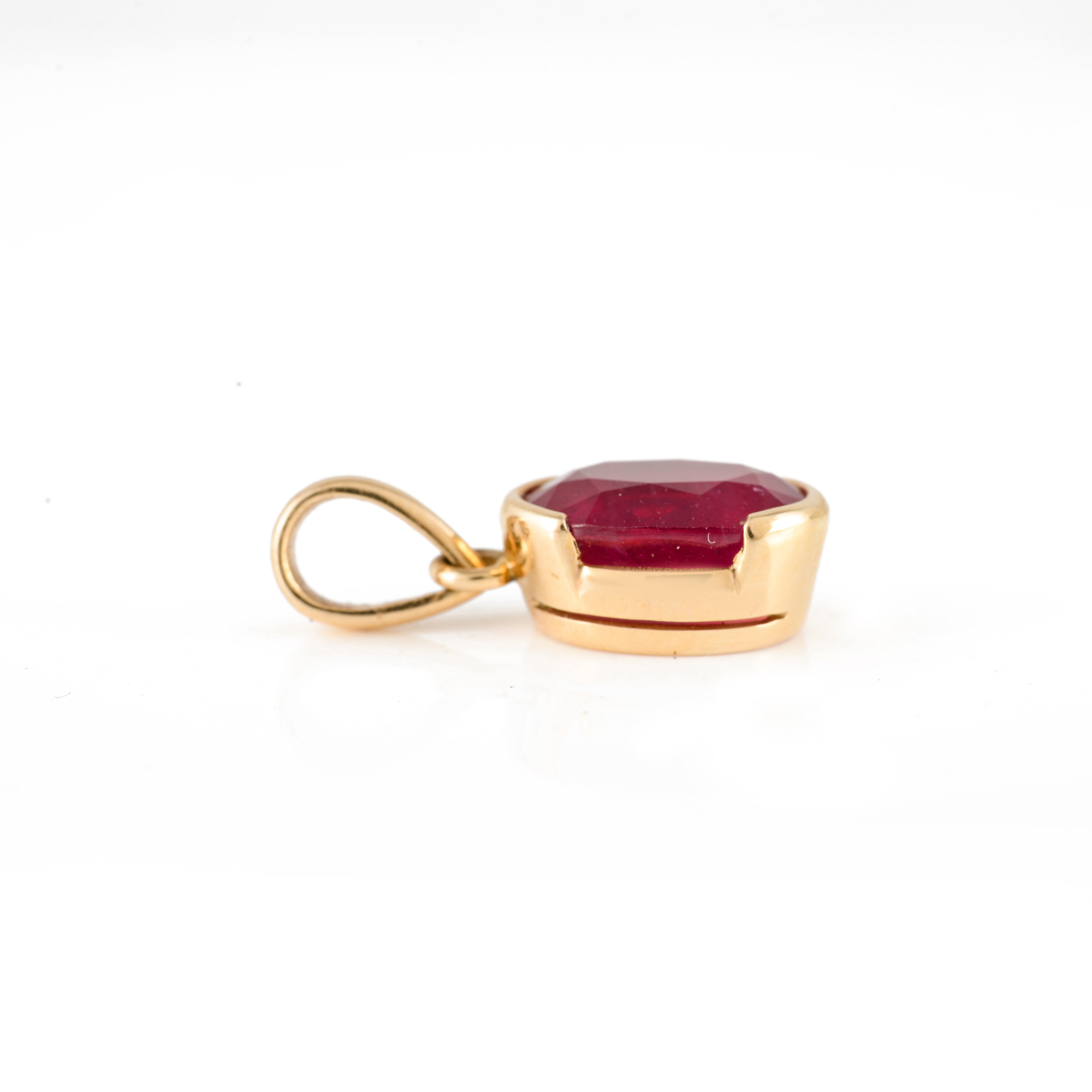 Ruby Gold Pendant