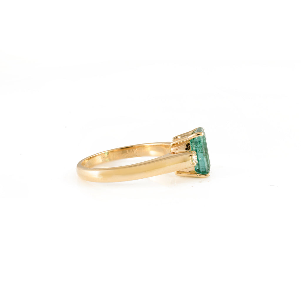 Emerald Diamond Ring