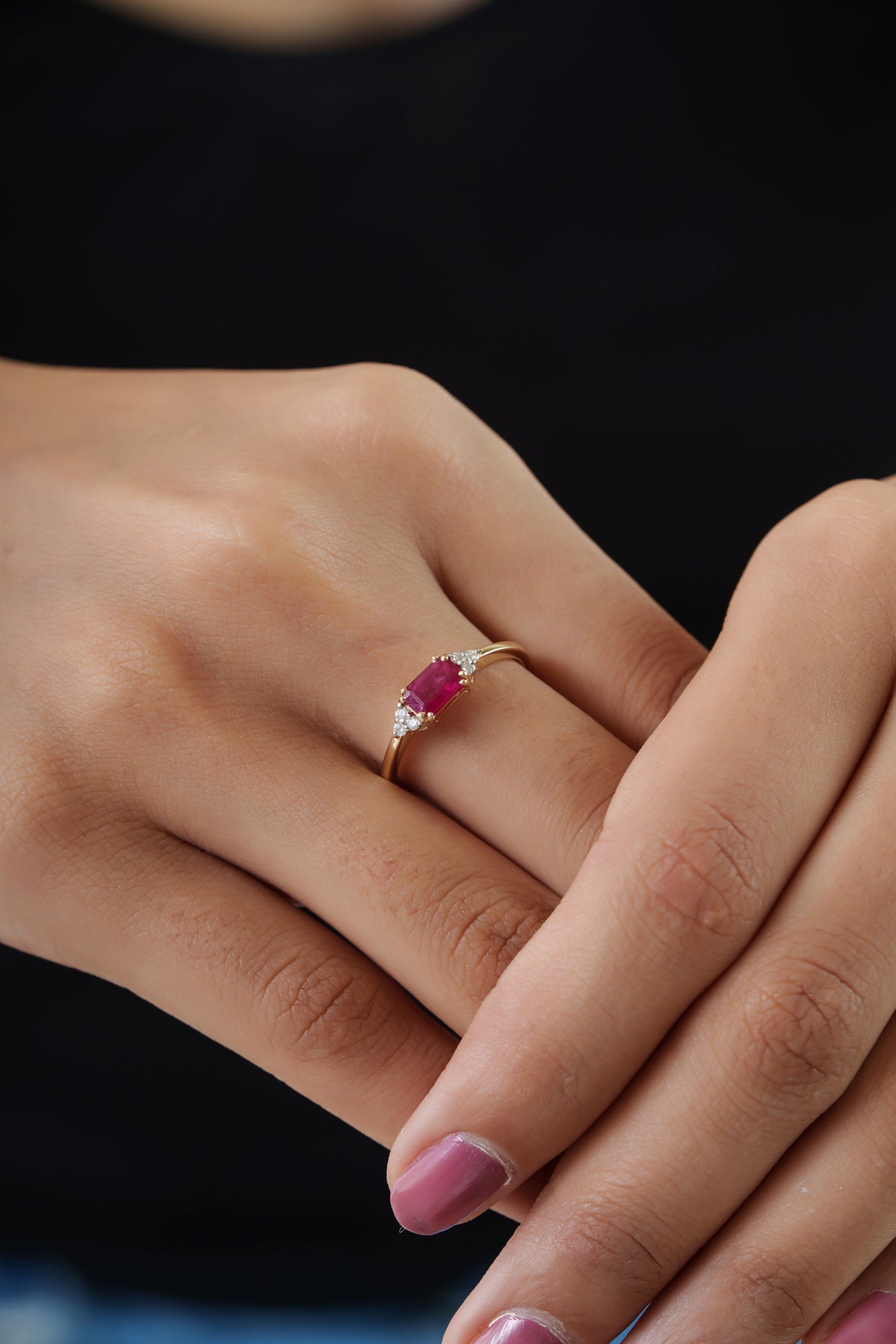 Ruby Diamond Ring