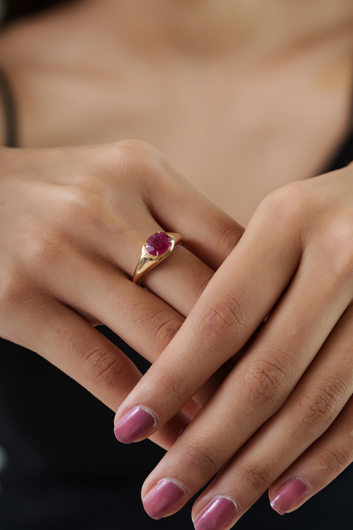 Ruby Signet Ring