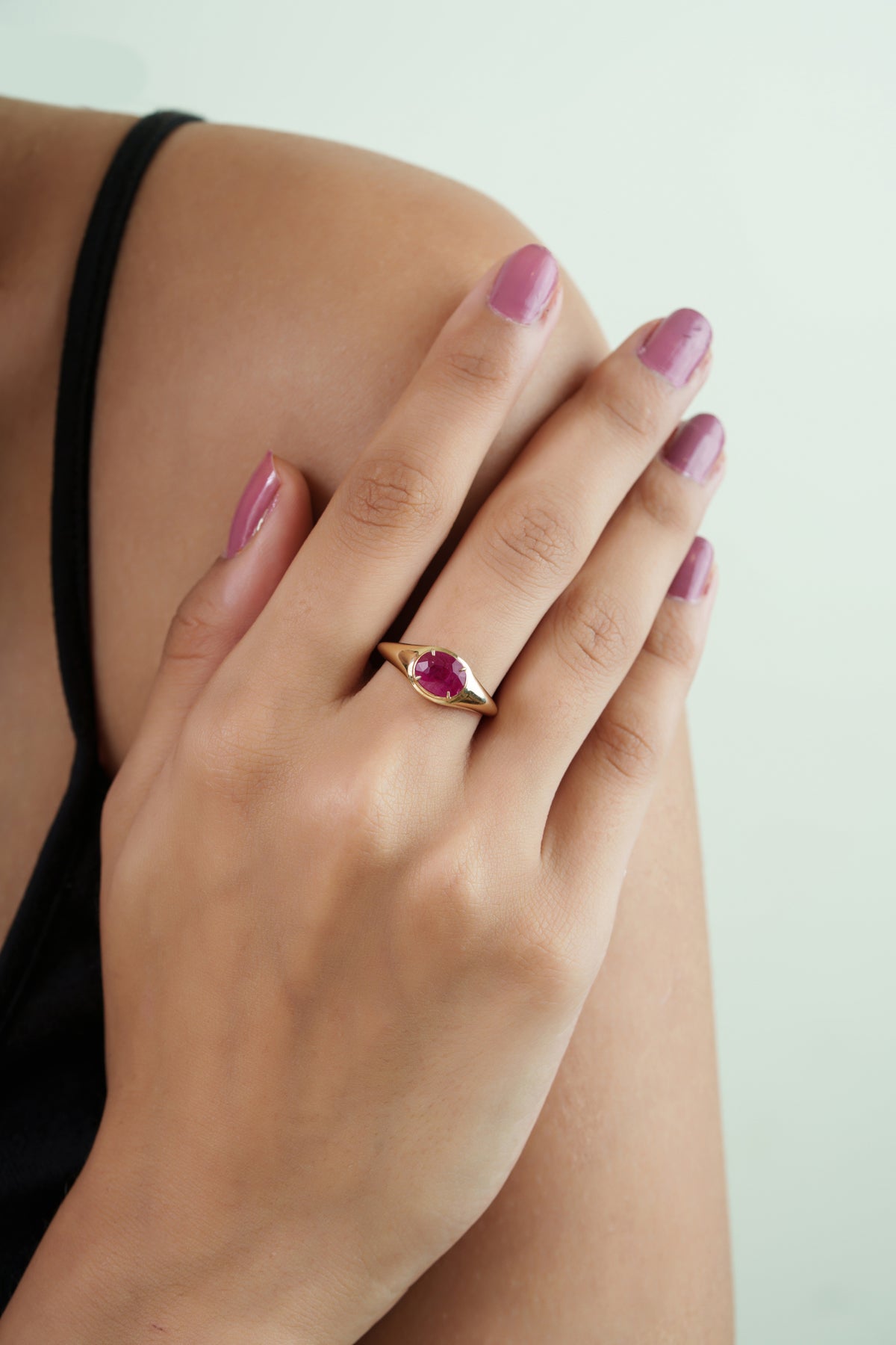 Ruby Signet Ring