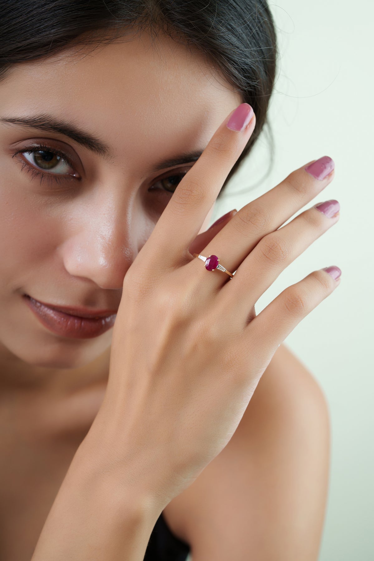 Ruby Diamond Ring