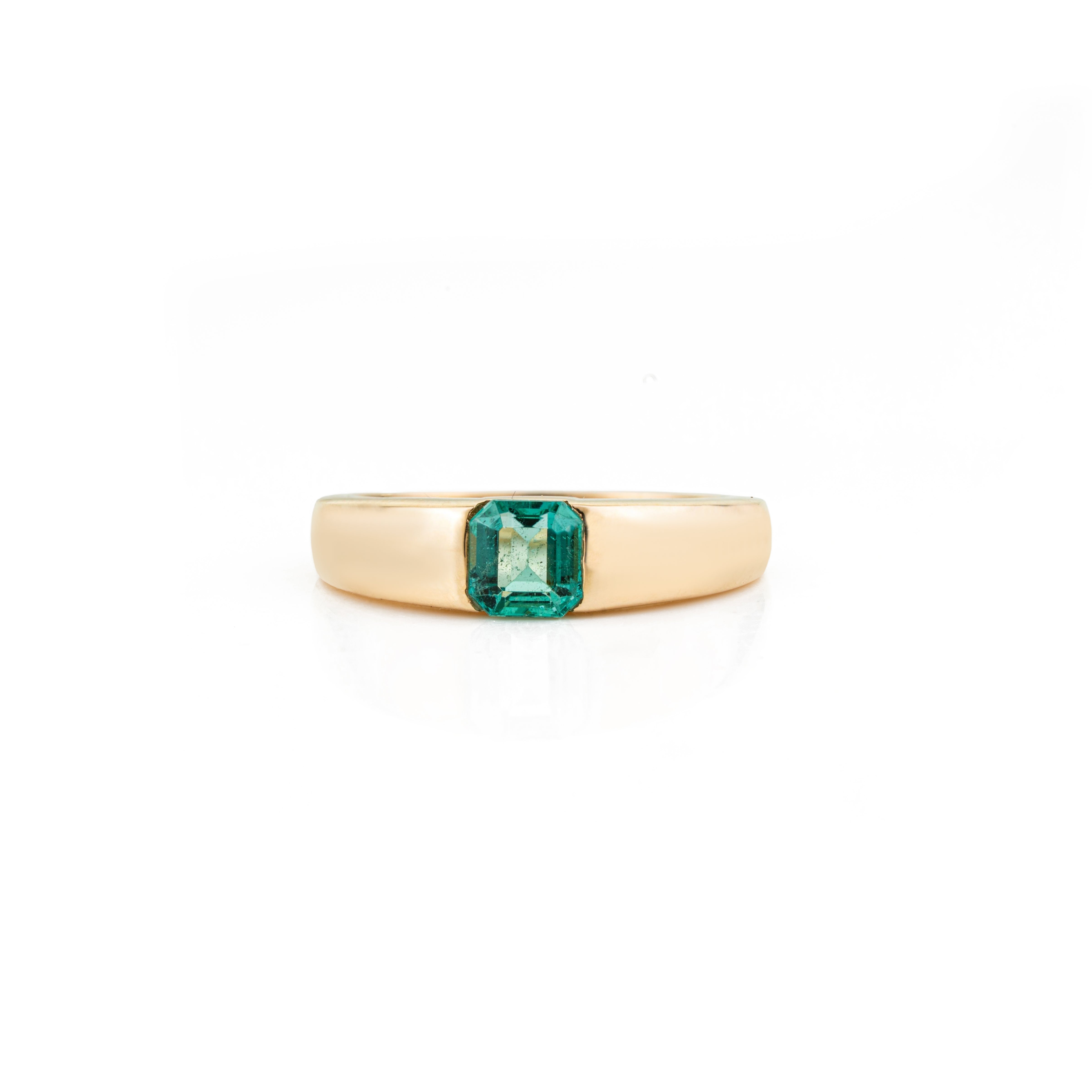 Emerald Signet Ring