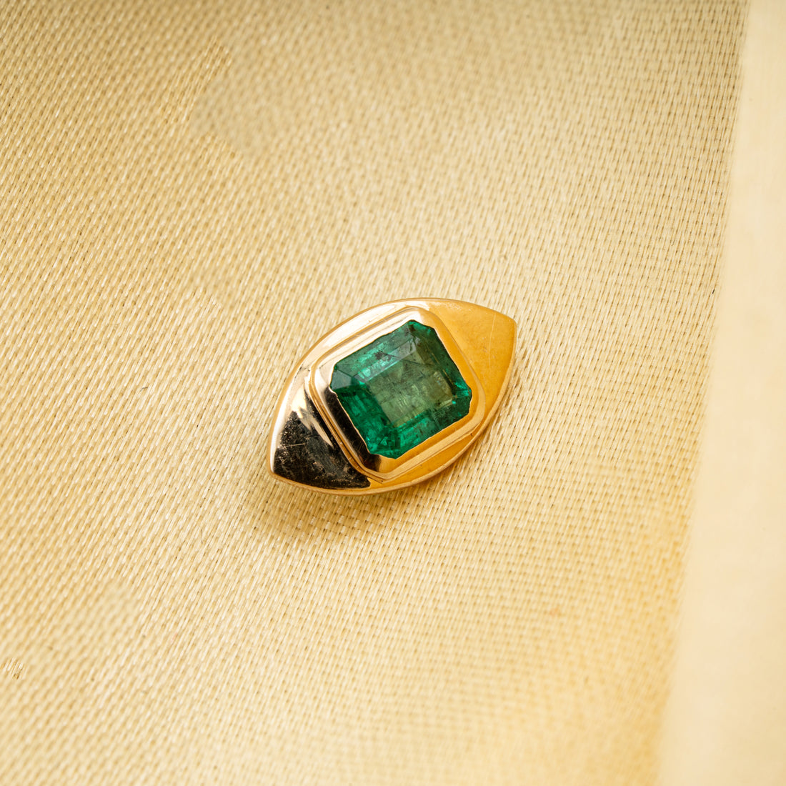 Emerald Evil Eye Pendant