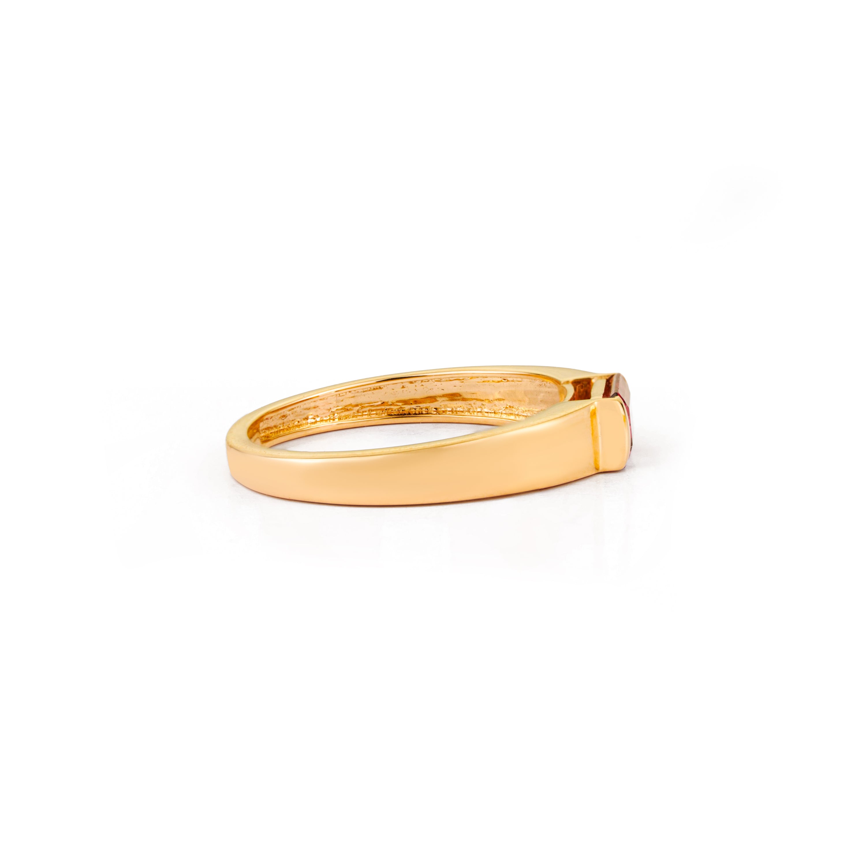 Watermelon Tourmaline Ring