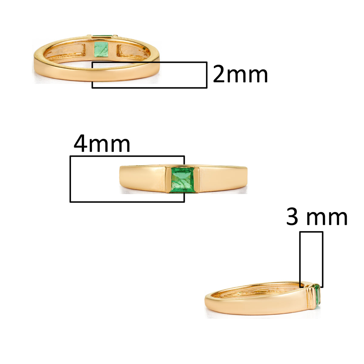 Emerald Signet Ring