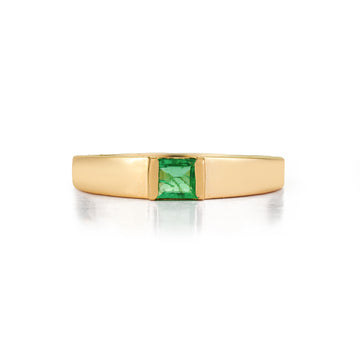 Emerald Signet Ring