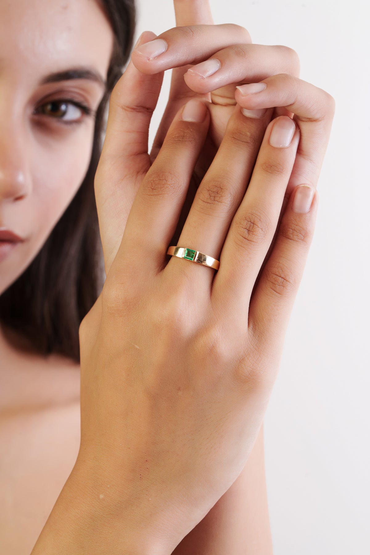 Emerald Signet Ring