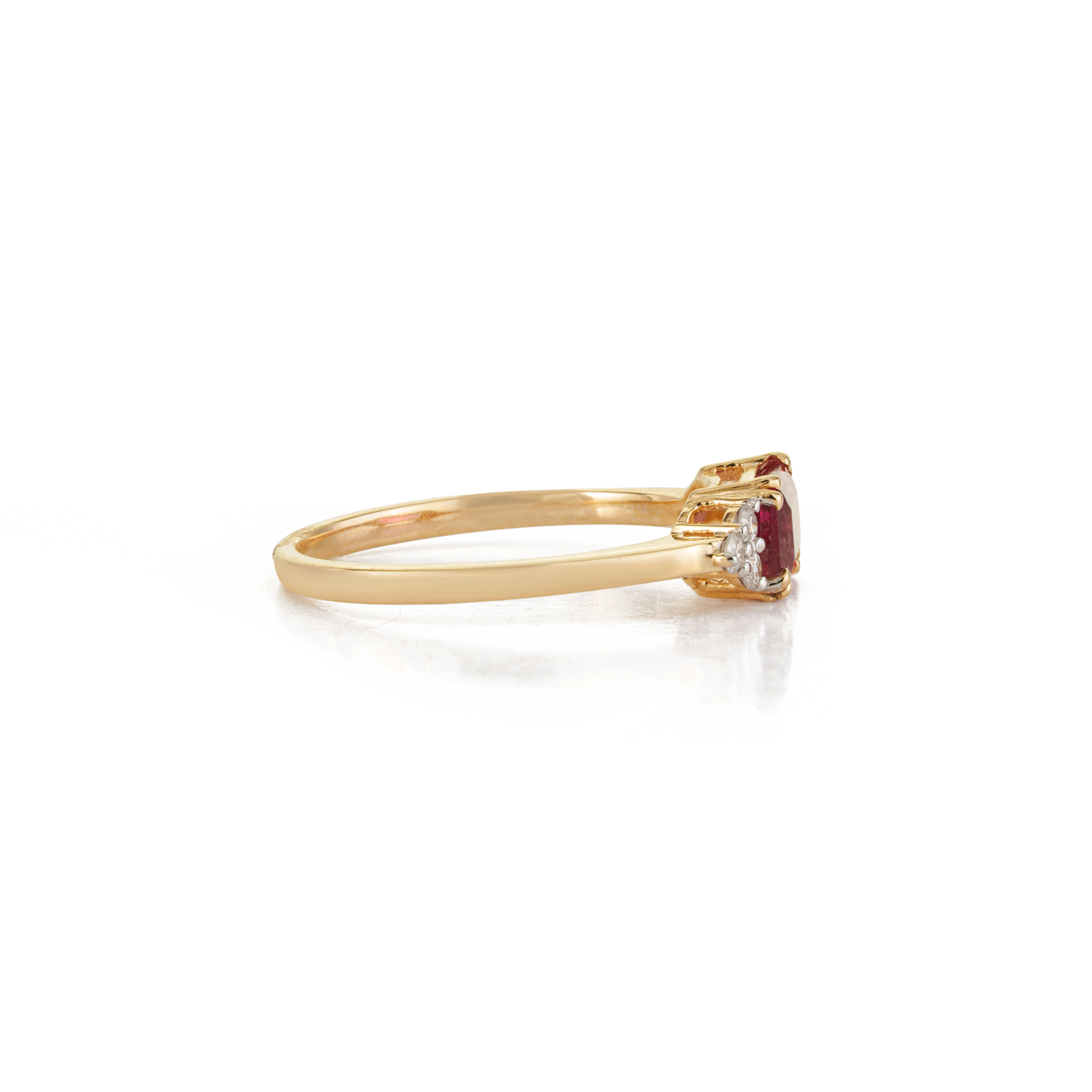 Tourmaline Diamond Ring