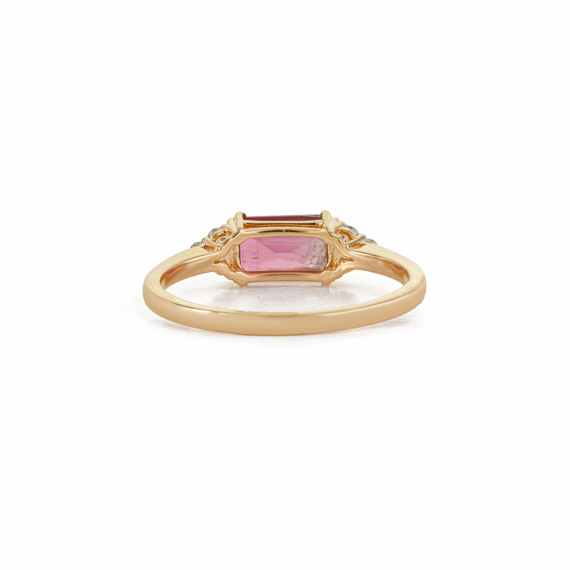 Tourmaline Diamond Ring