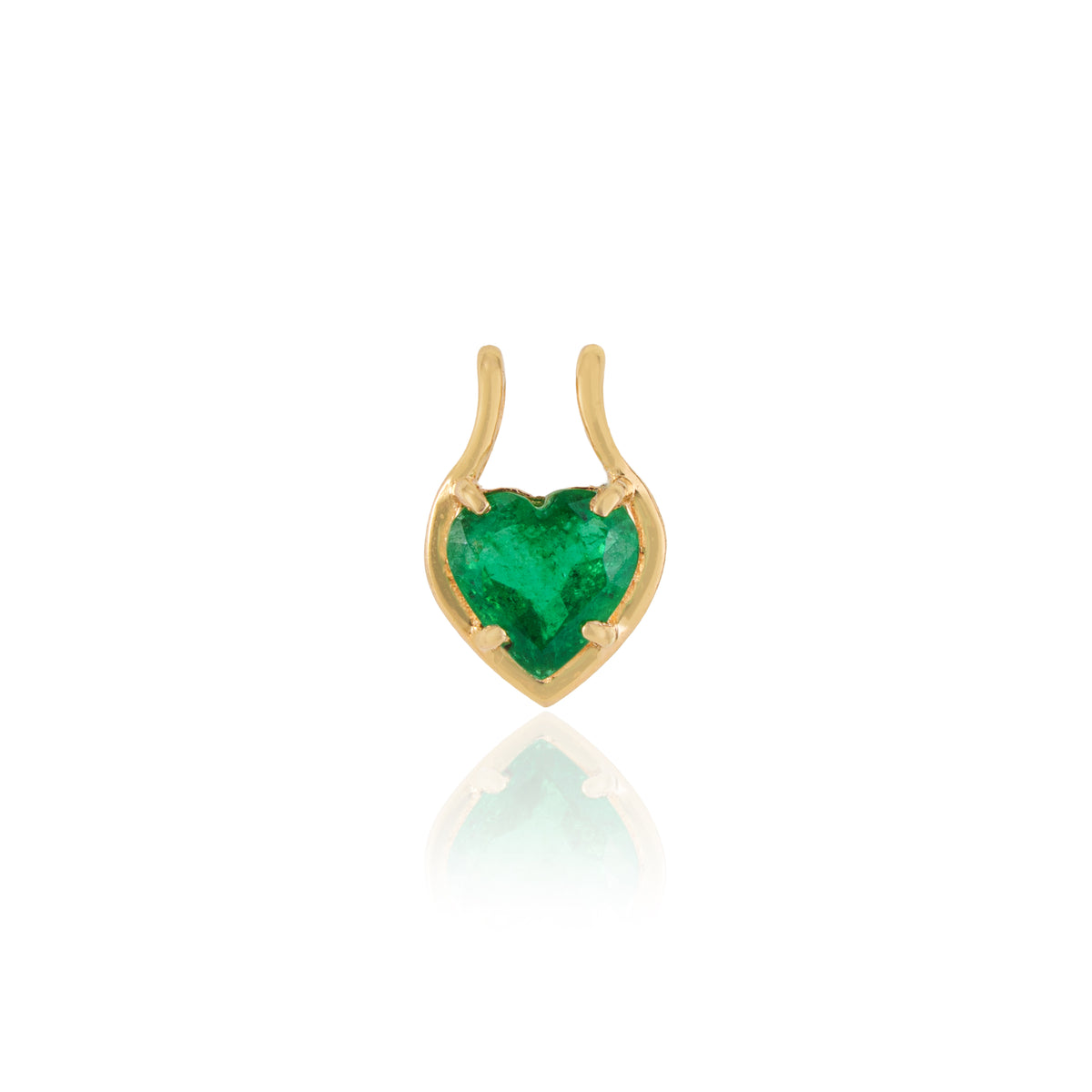 Emerald Heart Pendant