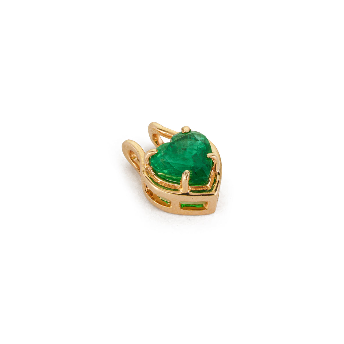 Emerald Heart Pendant