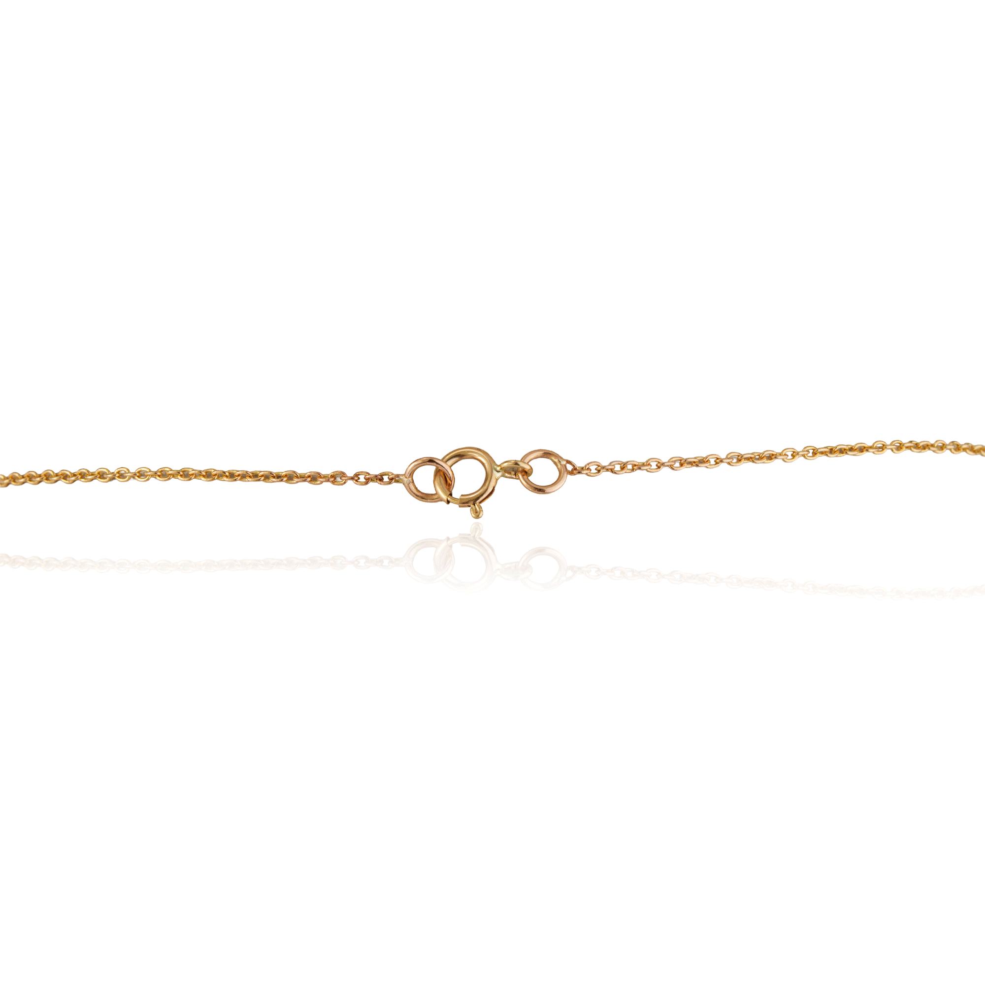 Pink Sapphire & Diamond Pendant Necklace