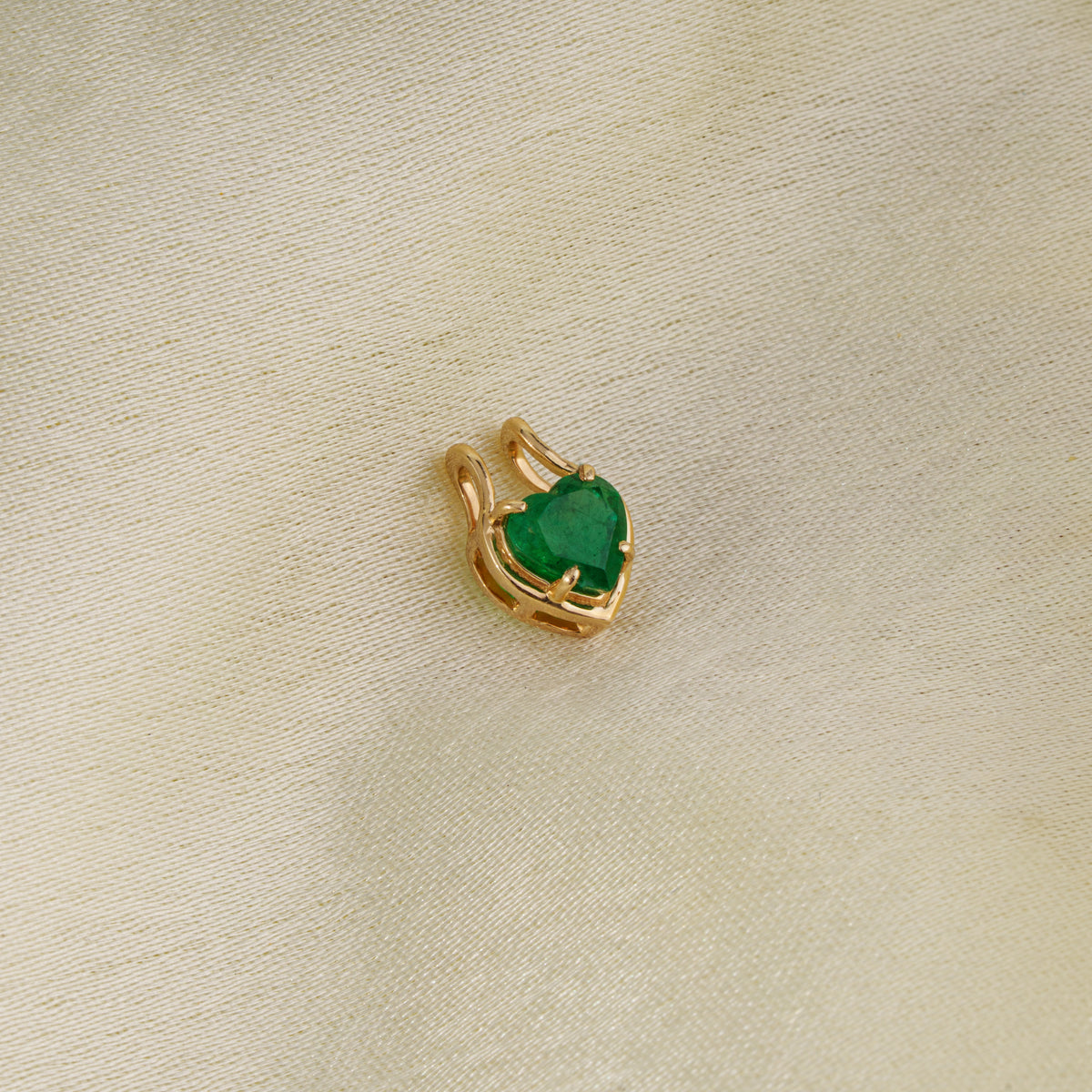 Emerald Heart Pendant