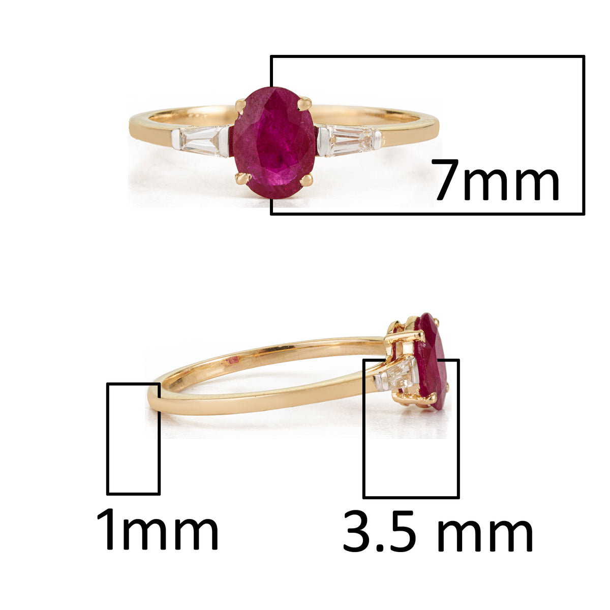 Ruby Diamond Ring