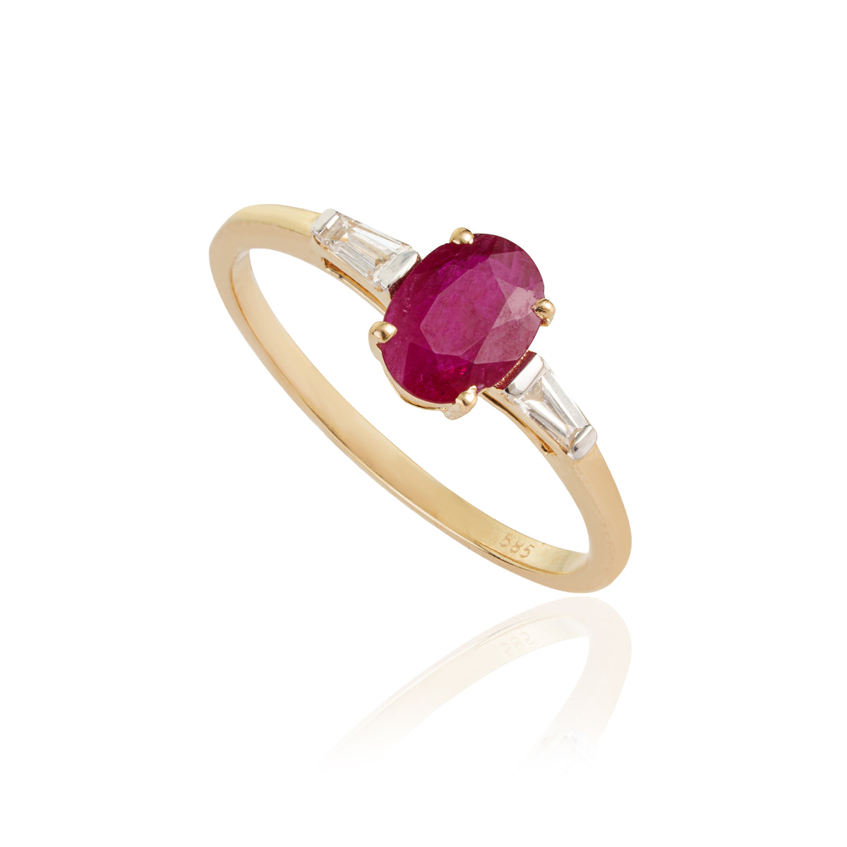 Ruby Diamond Ring