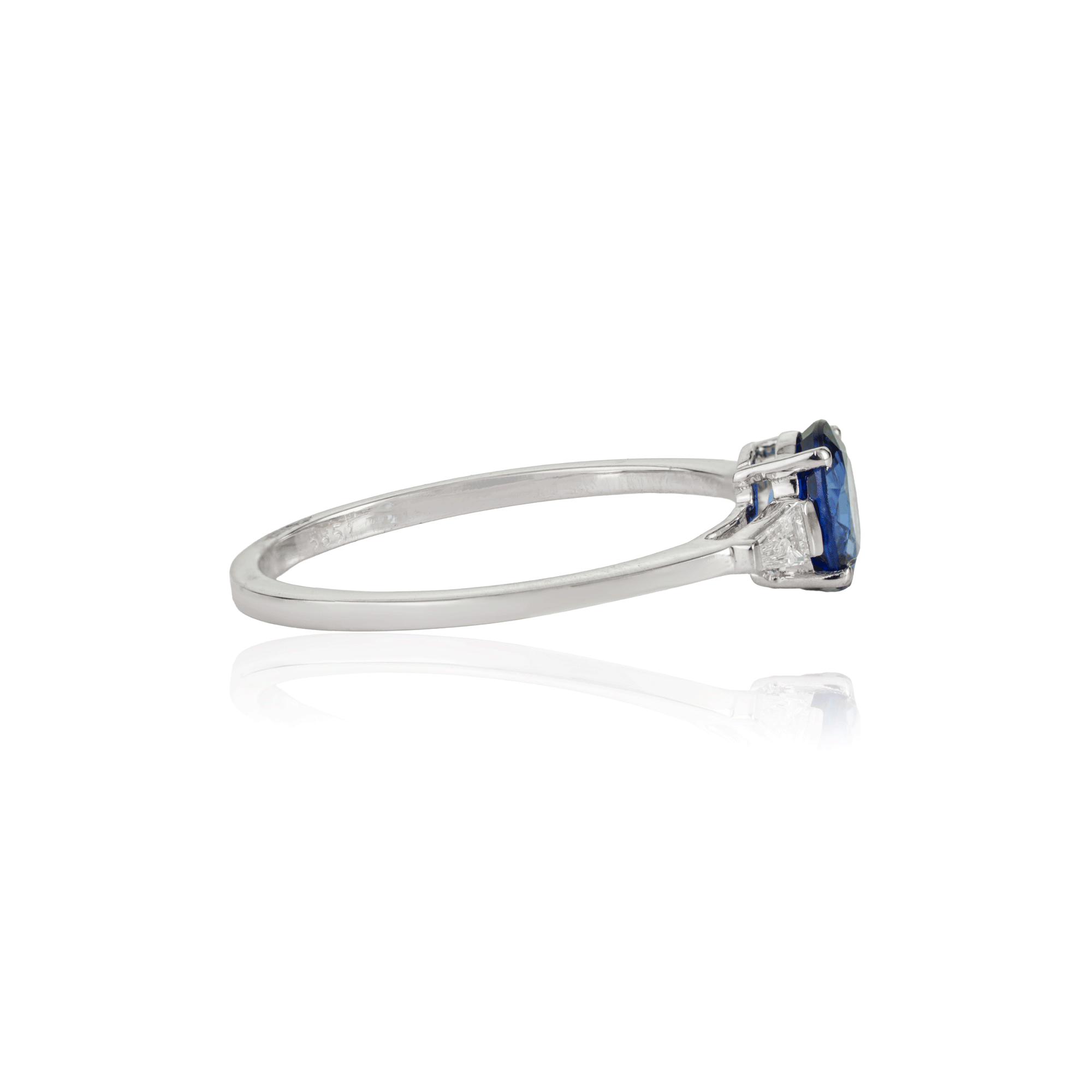 Sapphire Diamond Ring