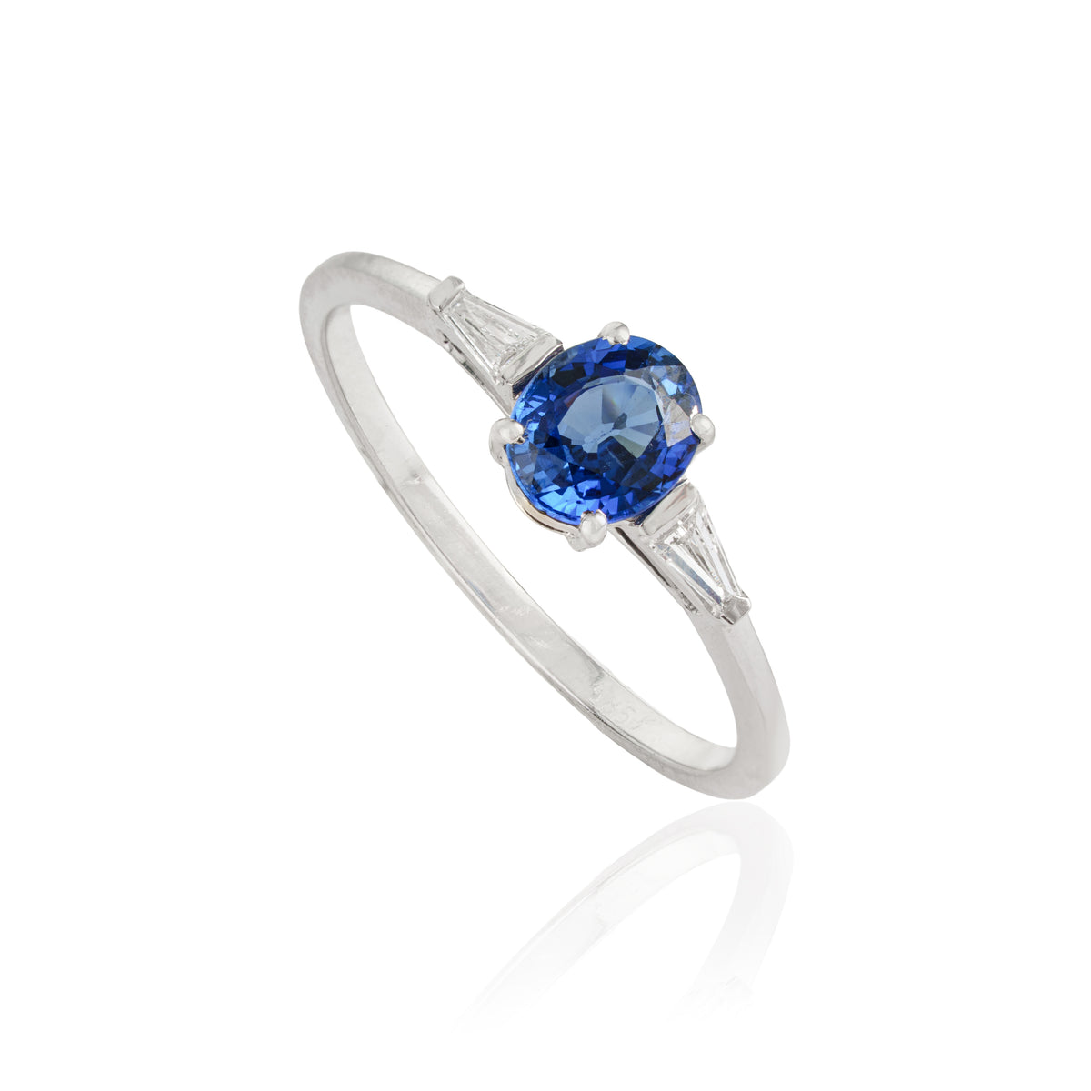Sapphire Diamond Ring