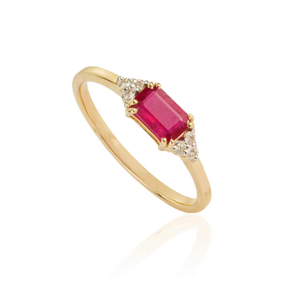Ruby Diamond Ring