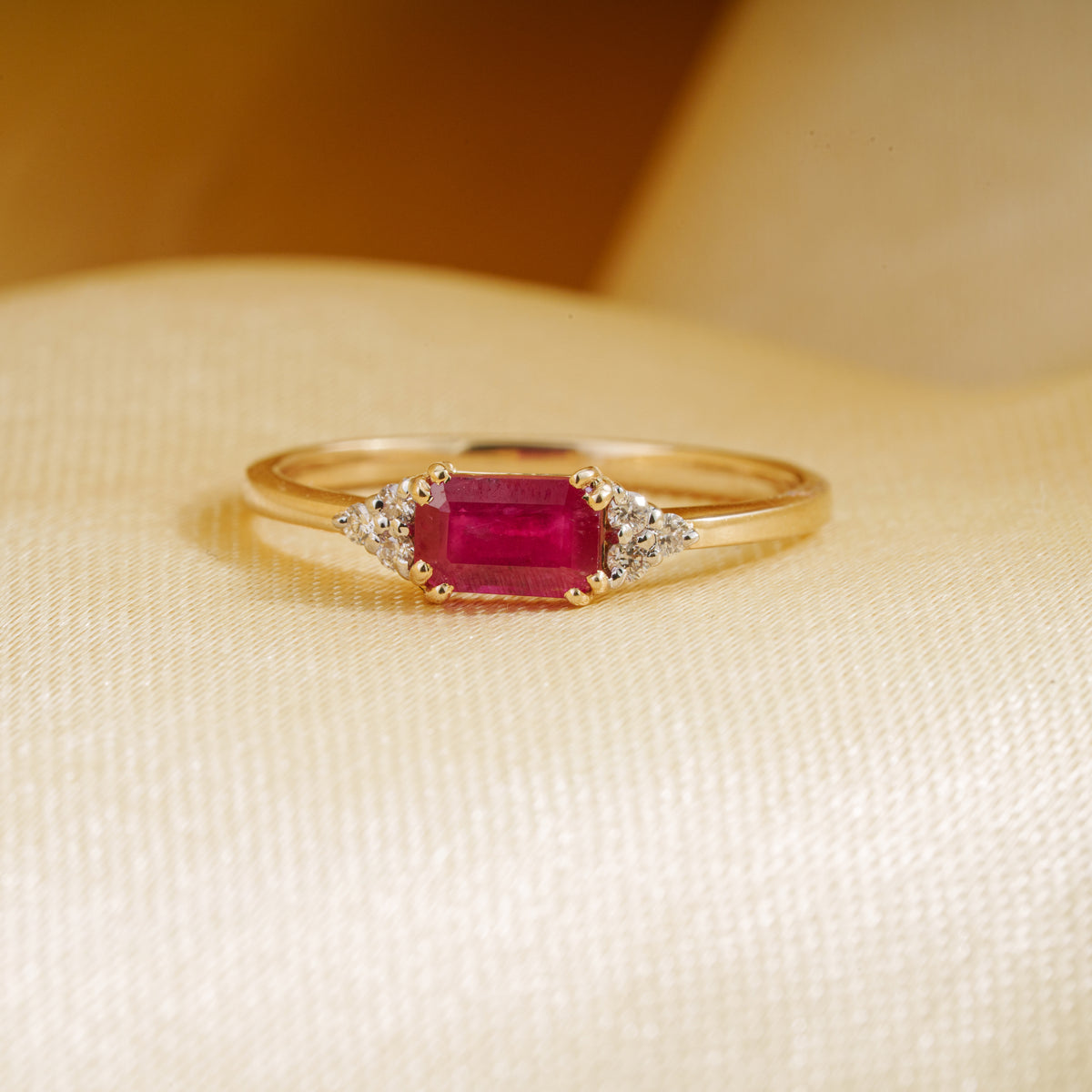 Ruby Diamond Ring