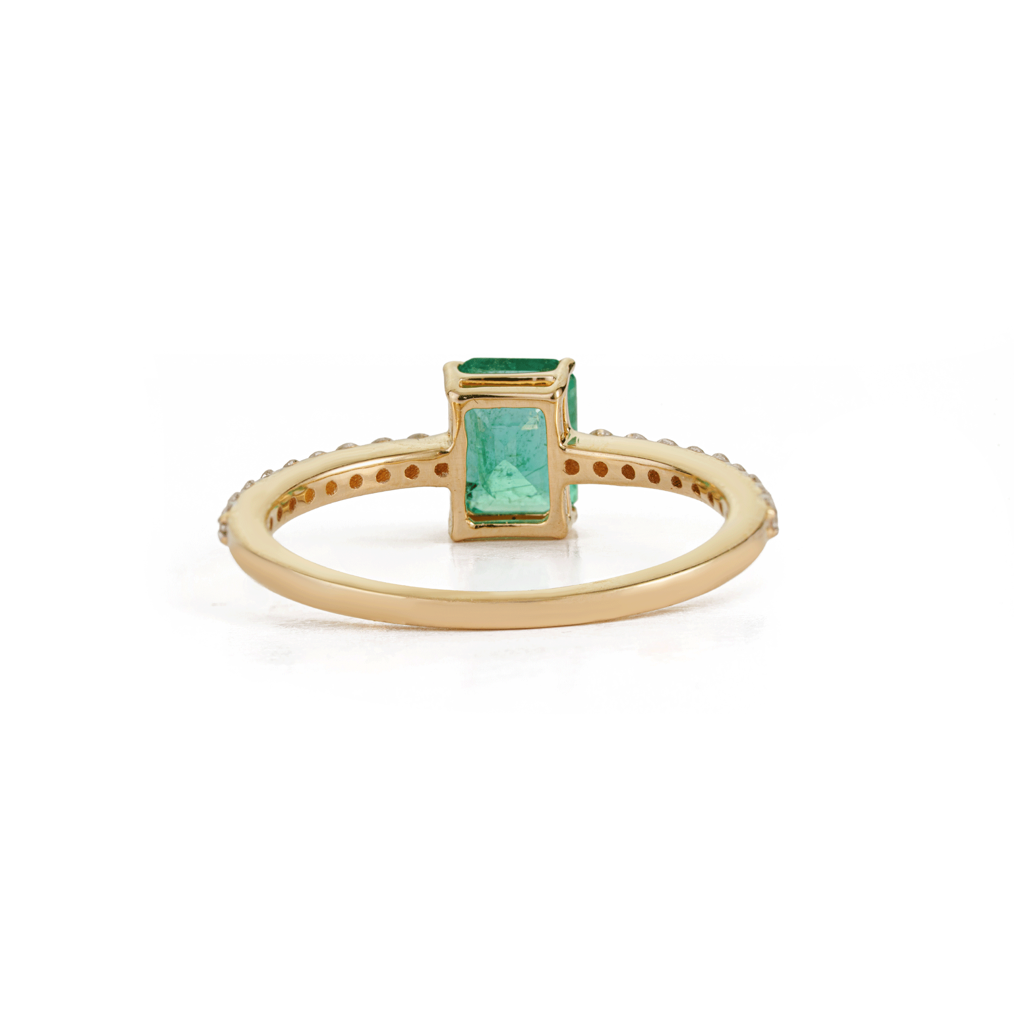 Emerald Diamond Ring