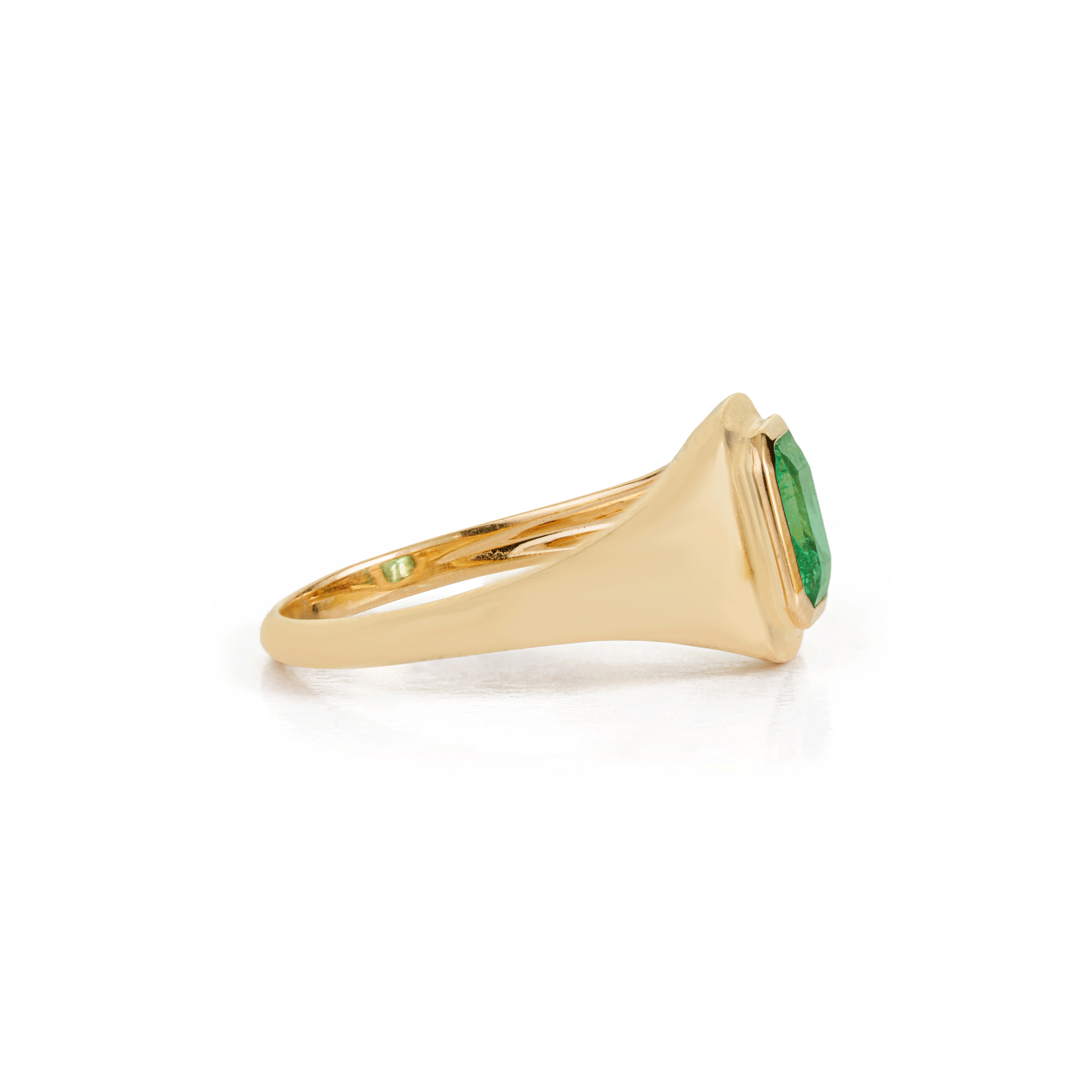 Emerald Signet Ring