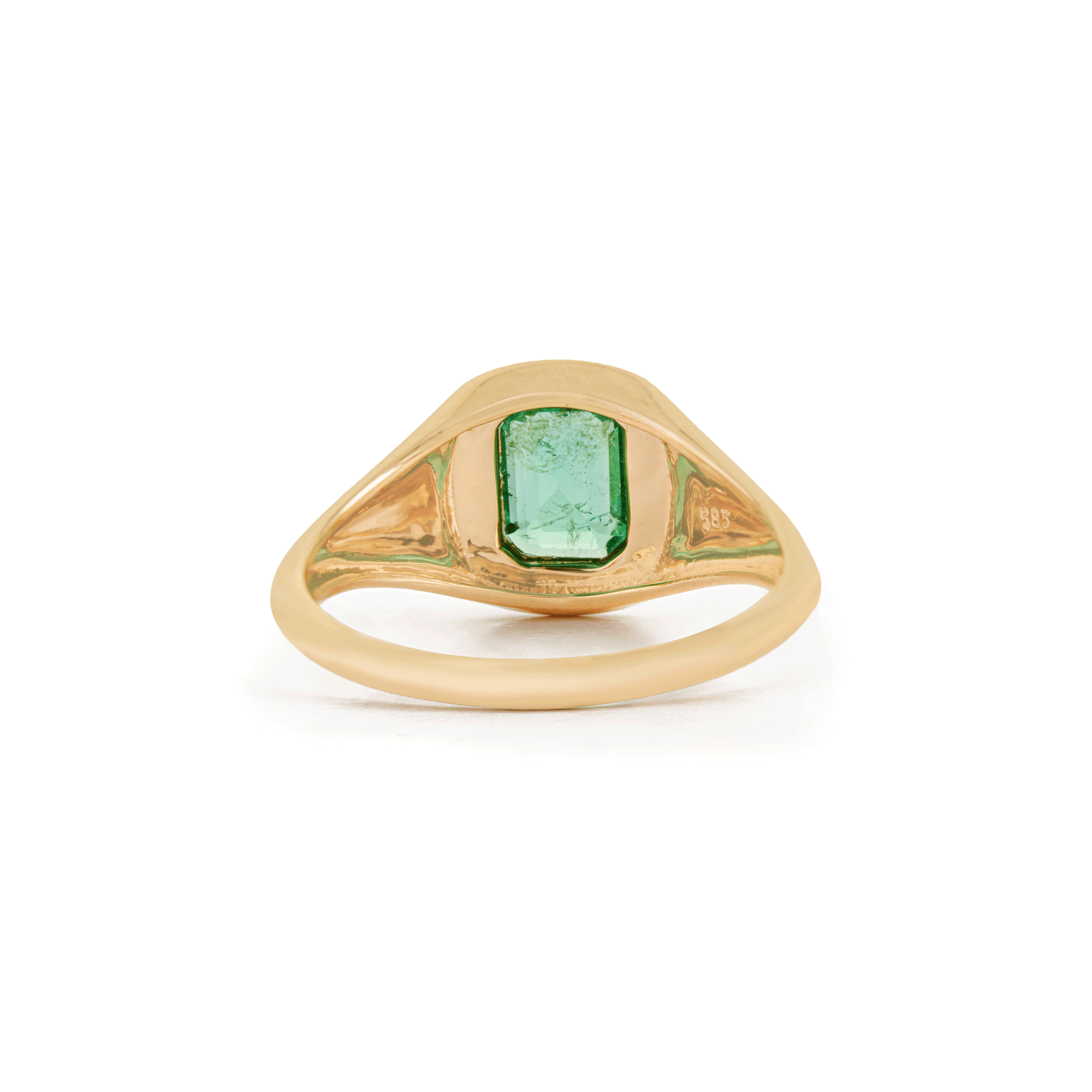 Emerald Signet Ring