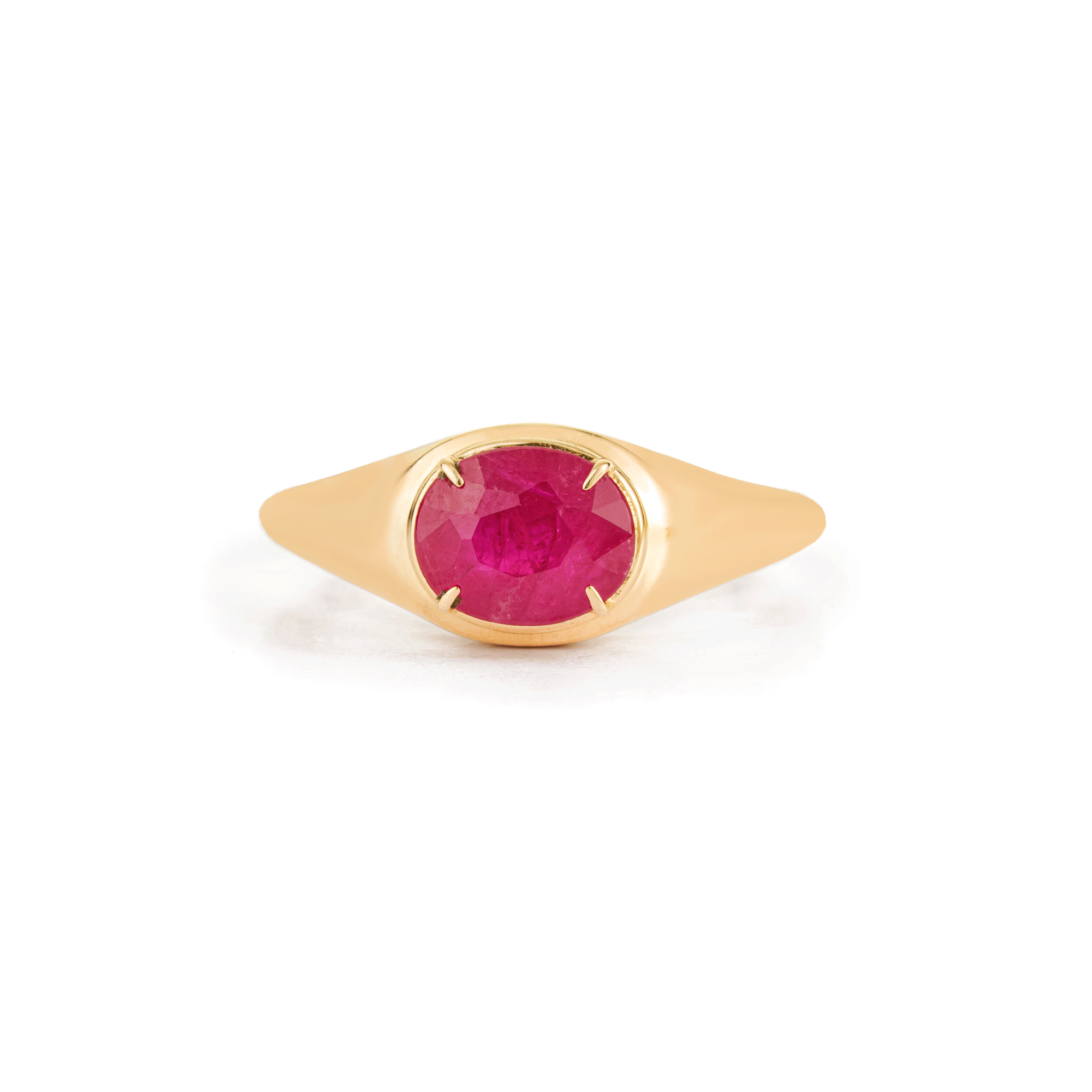 Ruby Signet Ring