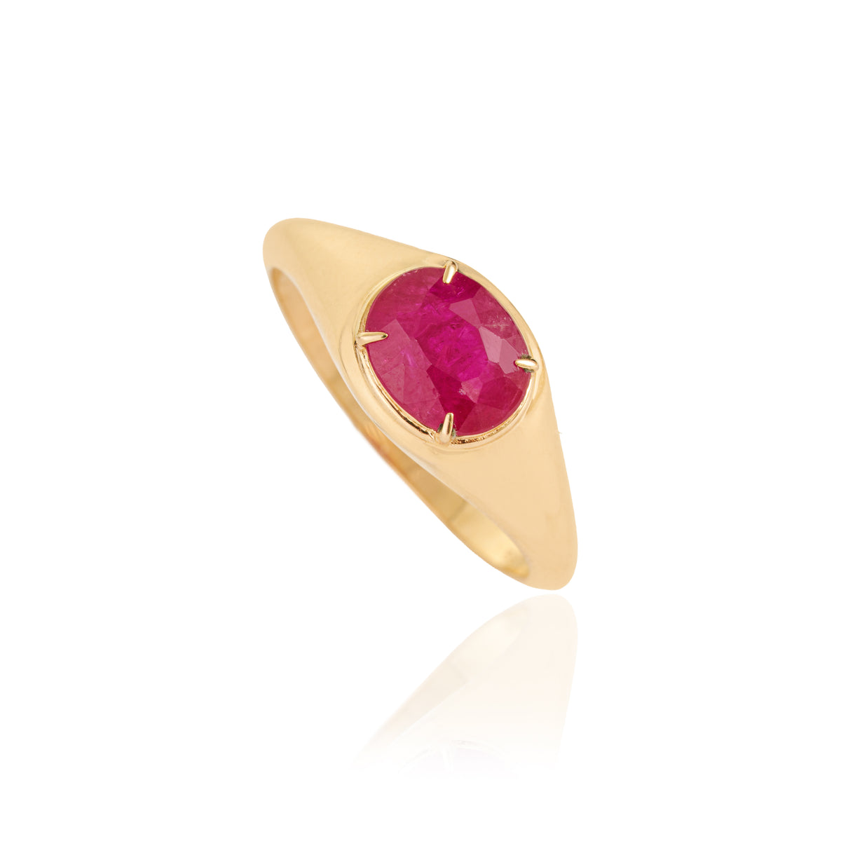 Ruby Signet Ring
