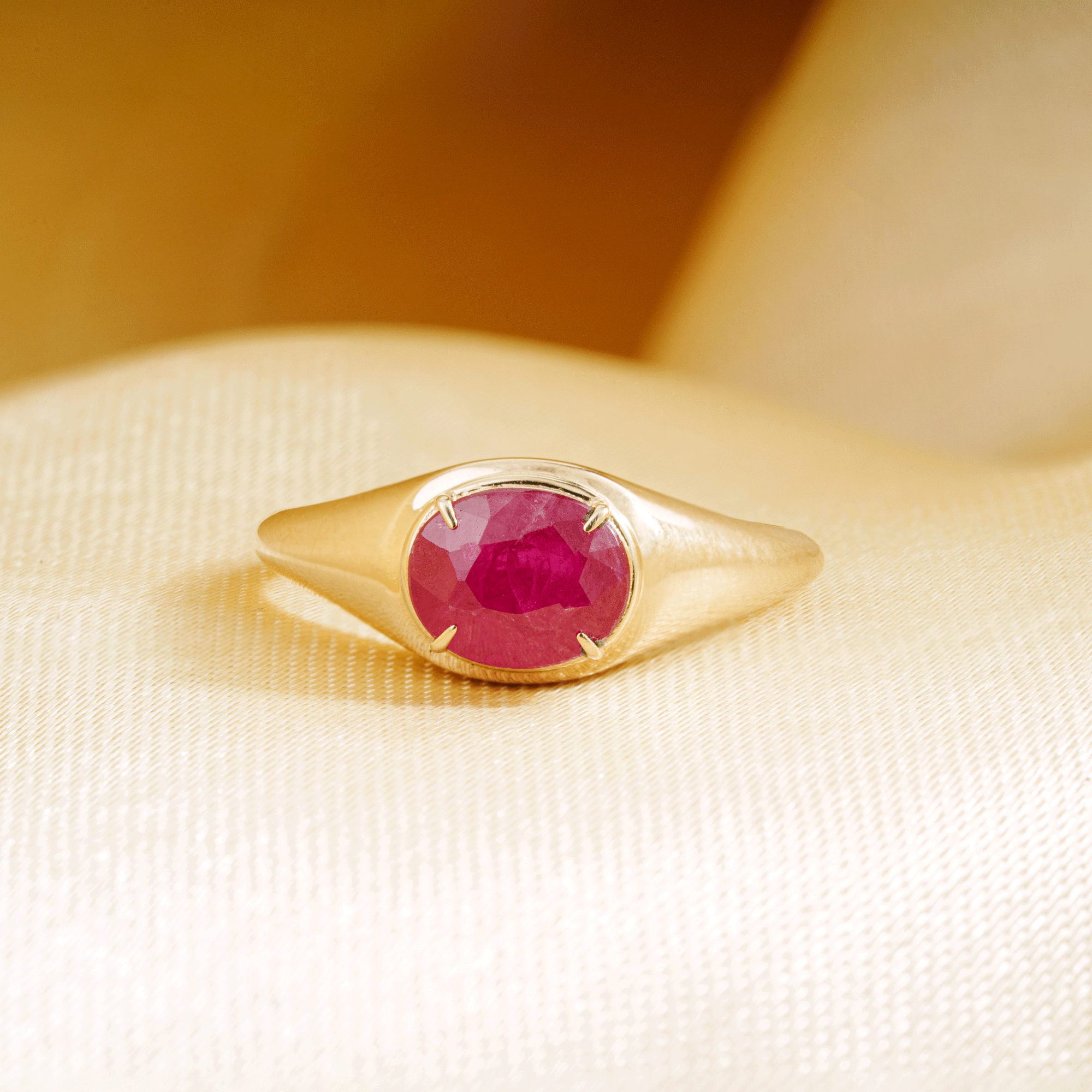 Ruby Signet Ring