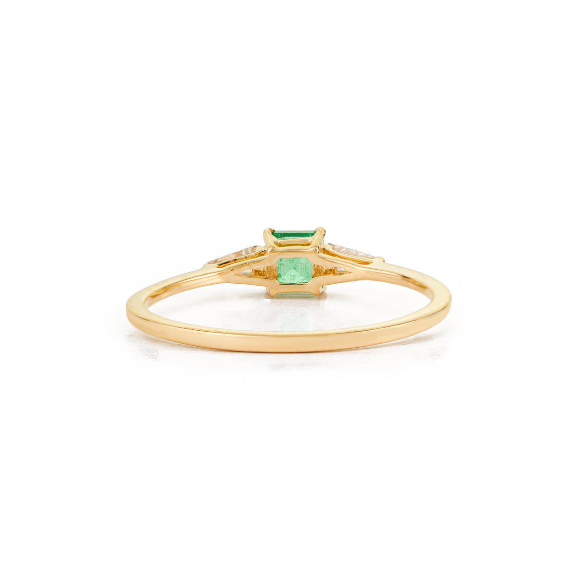 Emerald & Diamond Ring