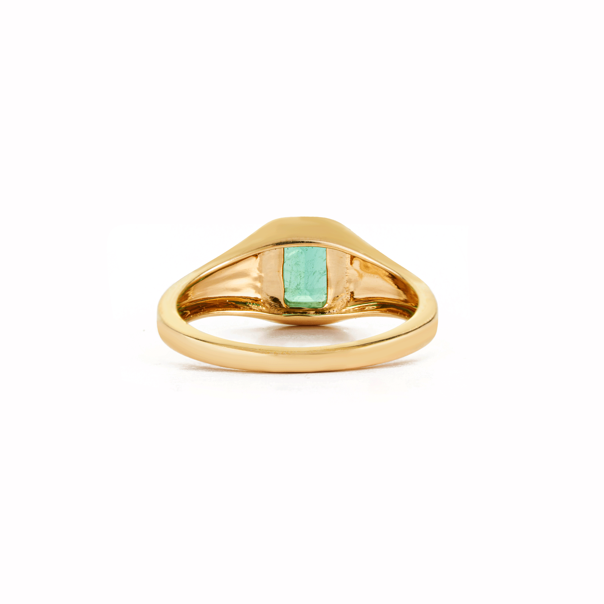 Emerald Signet Ring