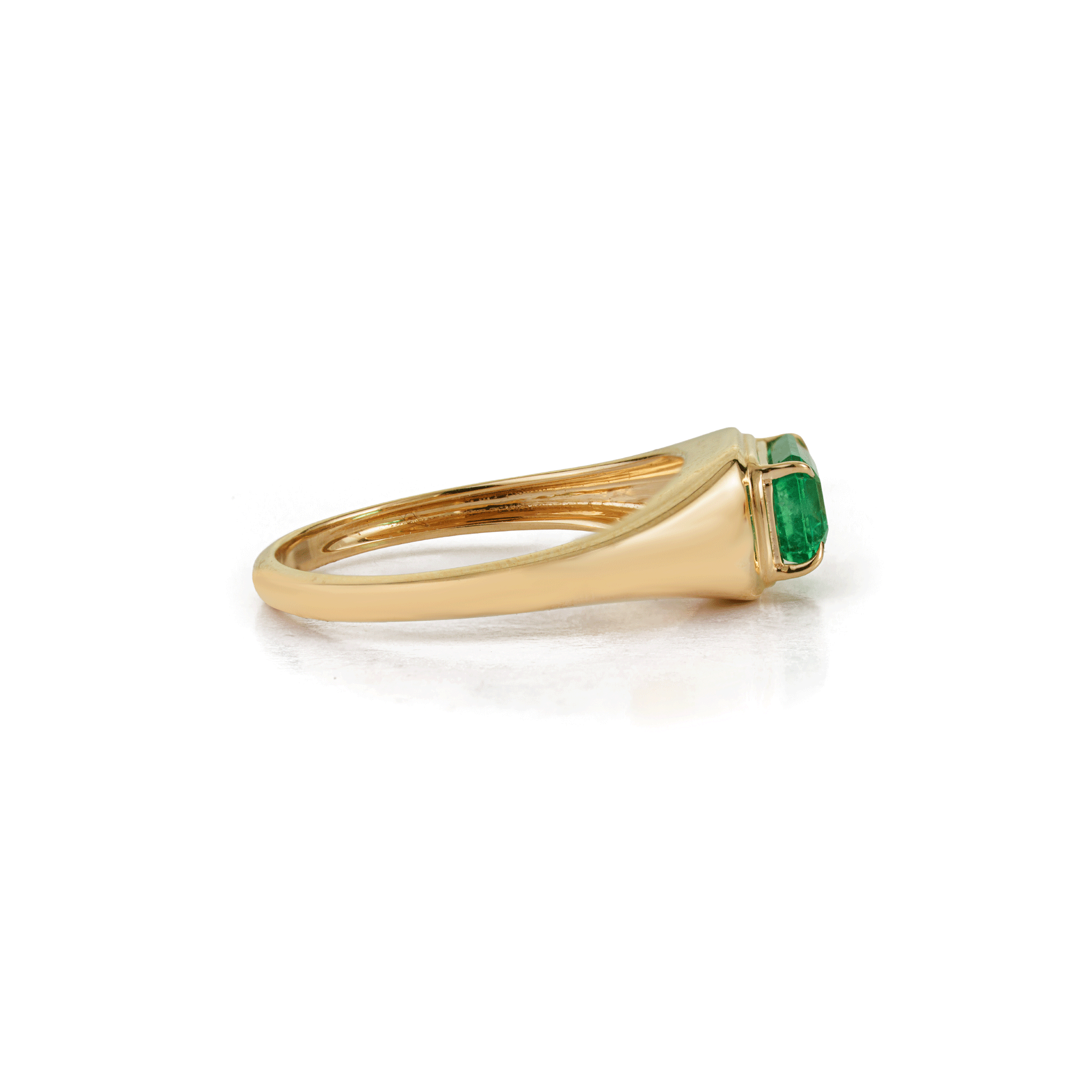 Emerald Signet Ring