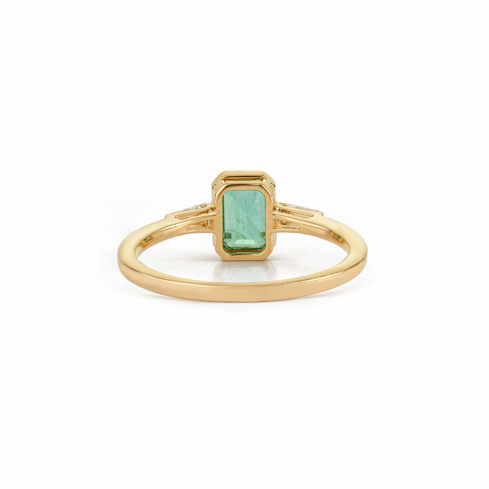Emerald & Diamond Ring